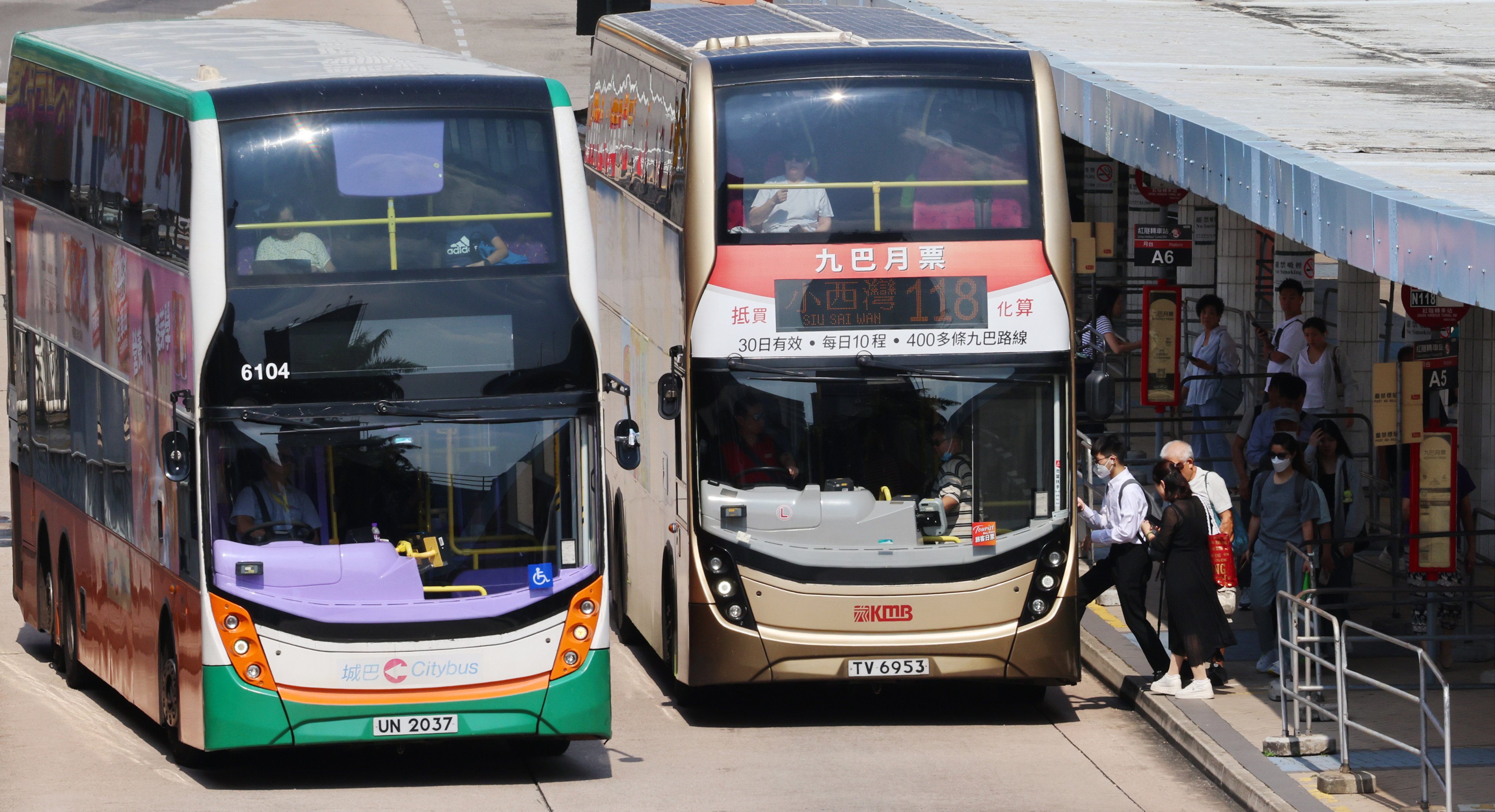 KMB and Citybus have applied to increase fares by 6.5 and 9.5 percent, respectively. Photo: Jelly Tse