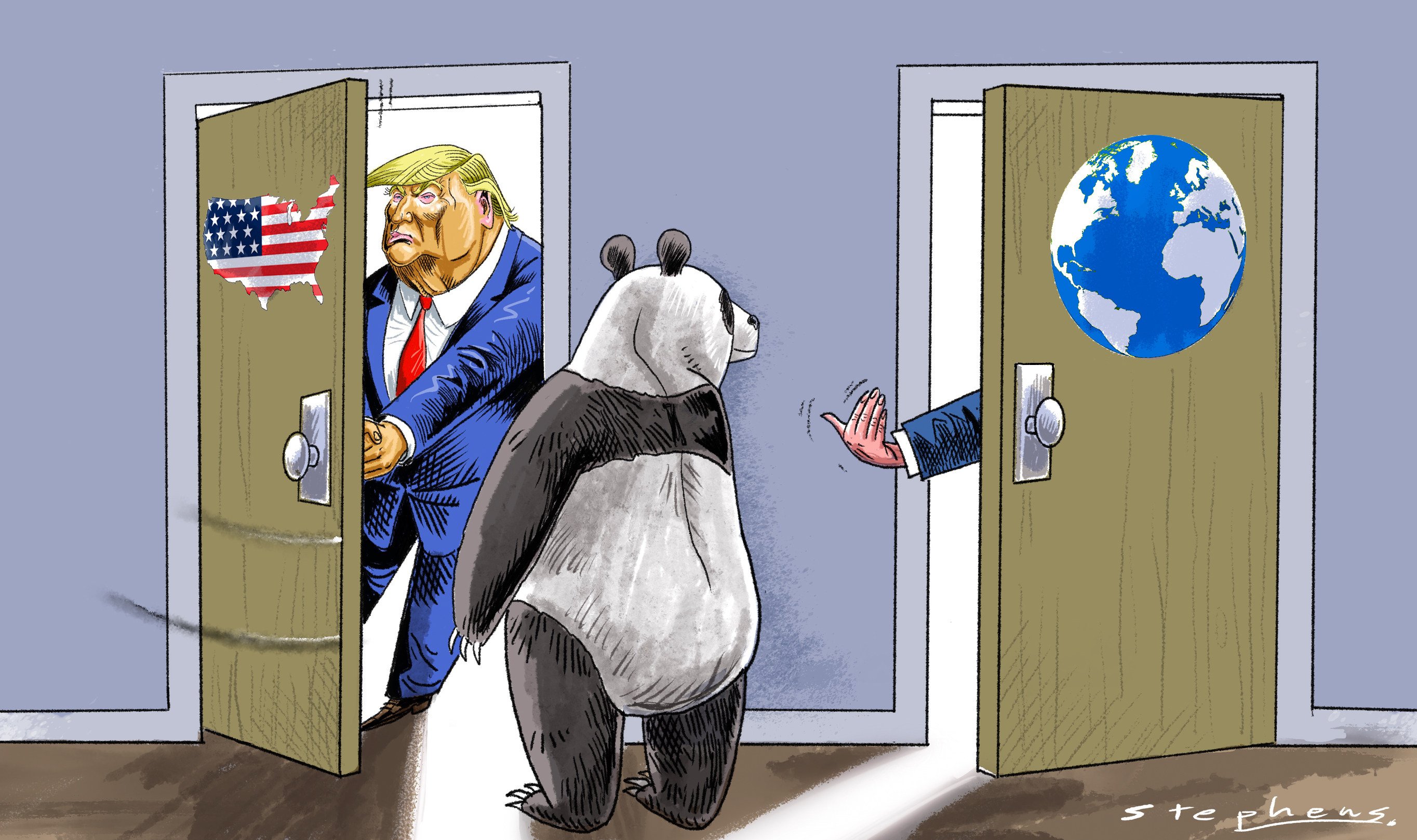 With the US poised to escalate the trade war, China must focus on boosting self-sufficiency and diversifying its options beyond the West. Illustration: Craig Stephens