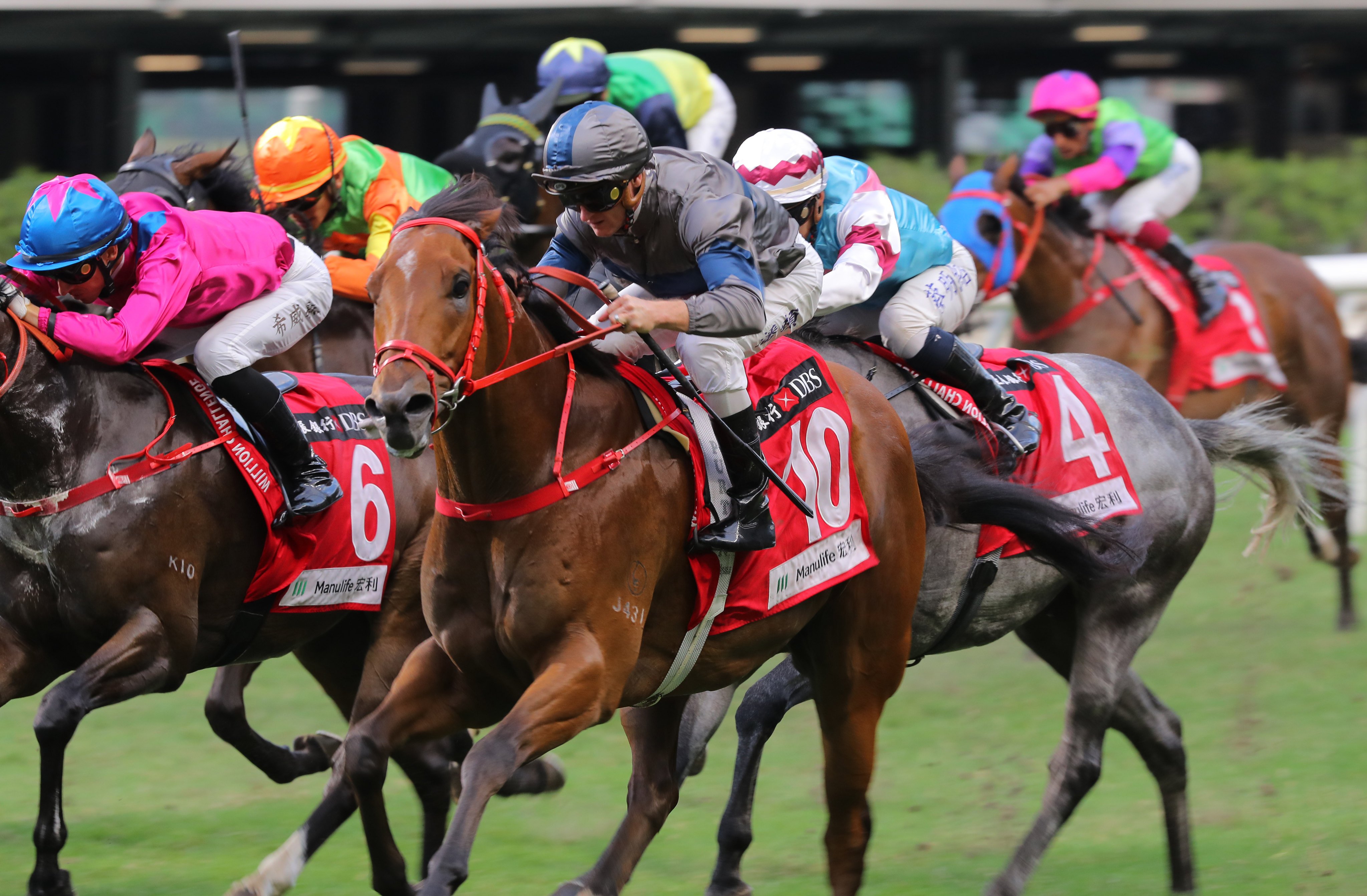 Horsepower scores a brilliant win under Zac Purton on Hong Kong debut. Photos: Kenneth Chan