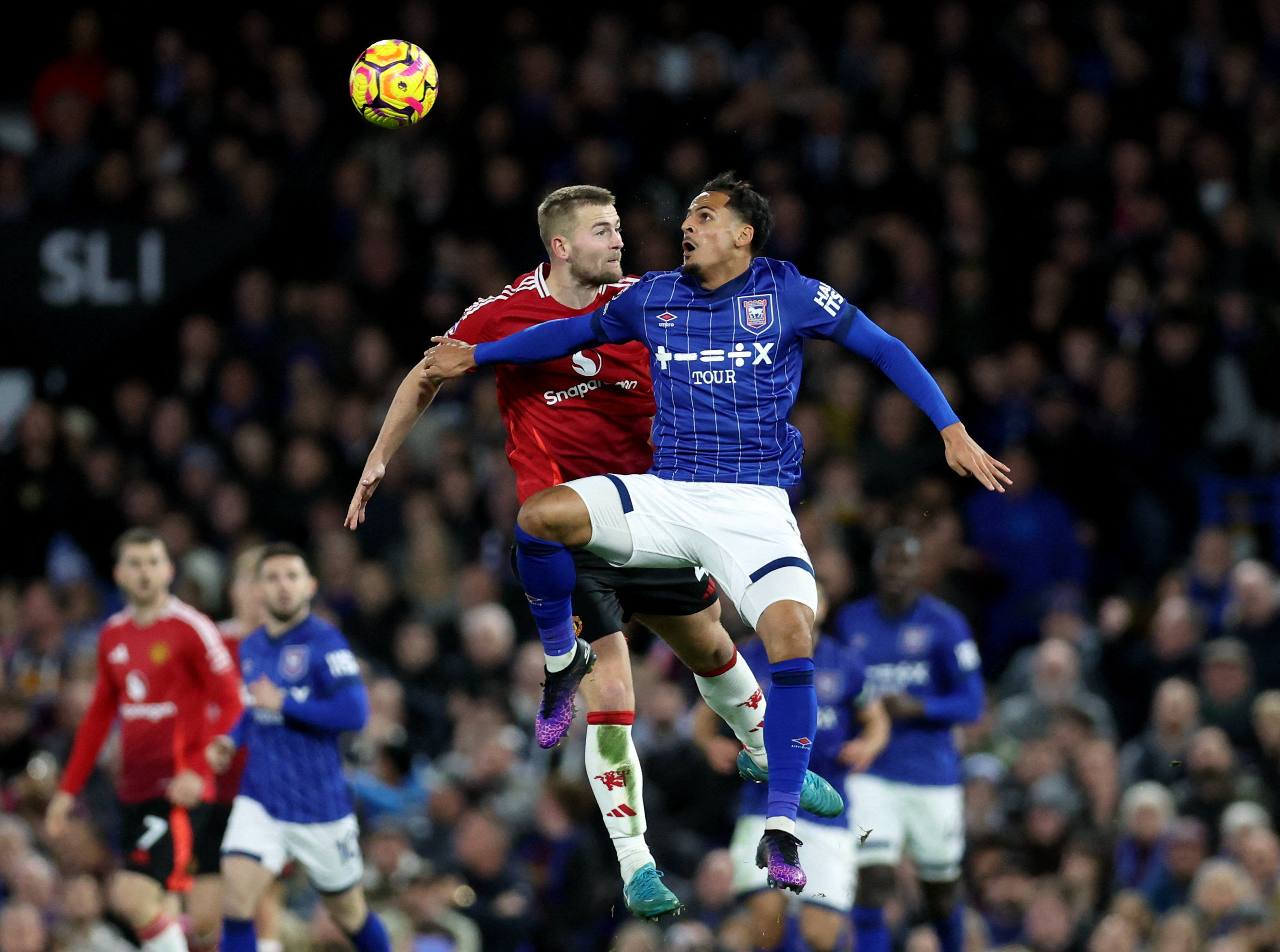 Manchester United failed to get the result they were looking for as Ruben Amorim’s debut ended a draw away to Ipswich Town. Photo: Reuters