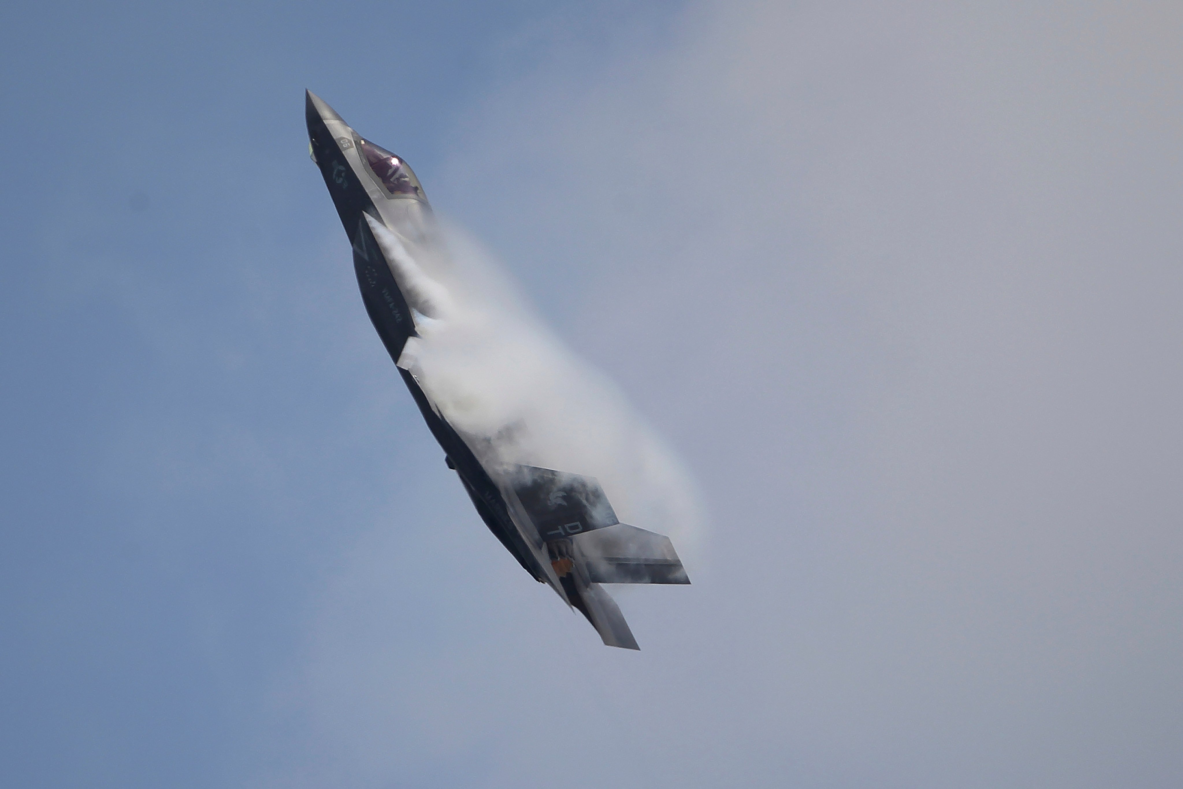 A US Marine Corps F-35B Lightning II. File photo: AP