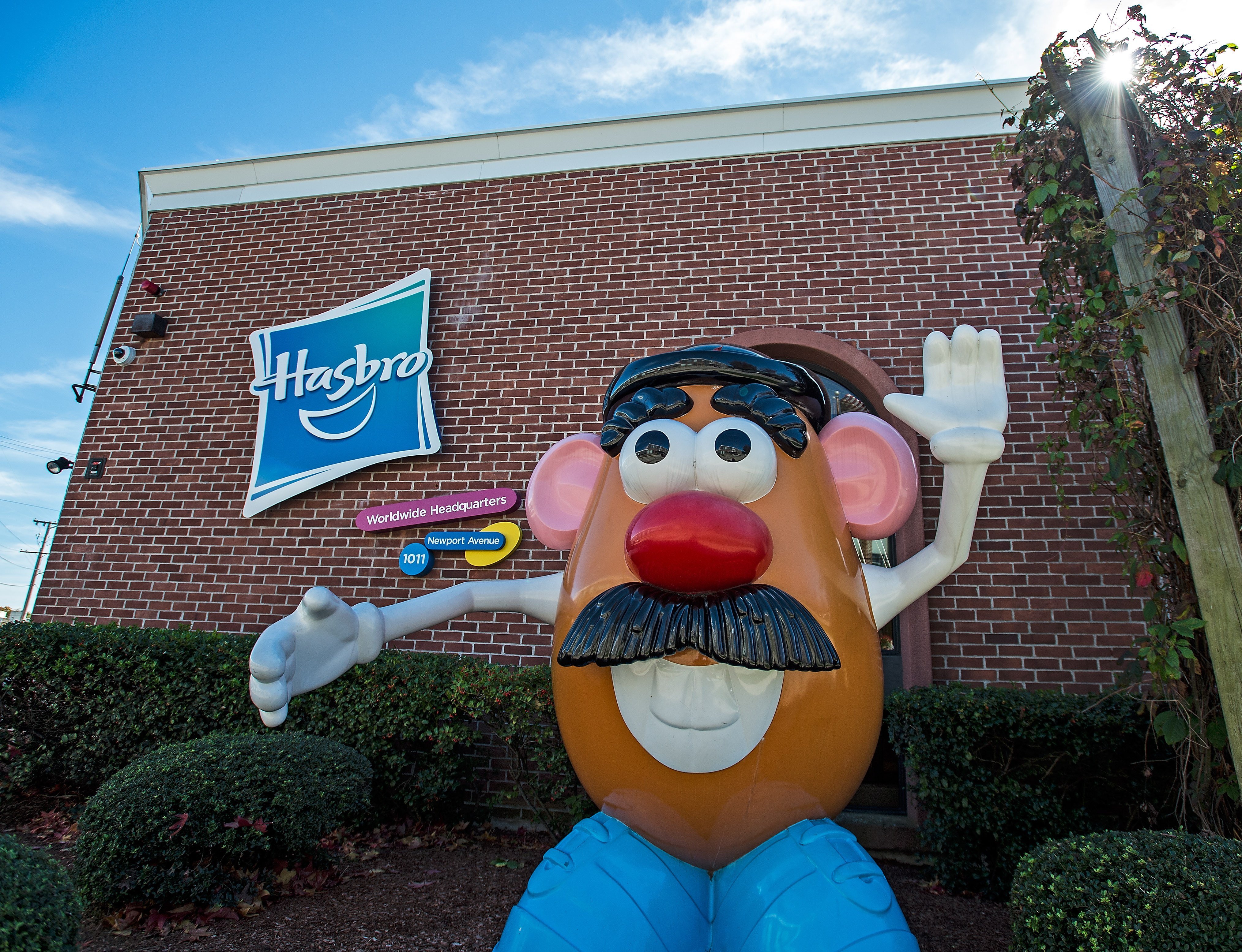 Mr Potato Head at the headquarters of the Hasbro Corporation in Rhode Island in 2013. Photo: EPA-EFE