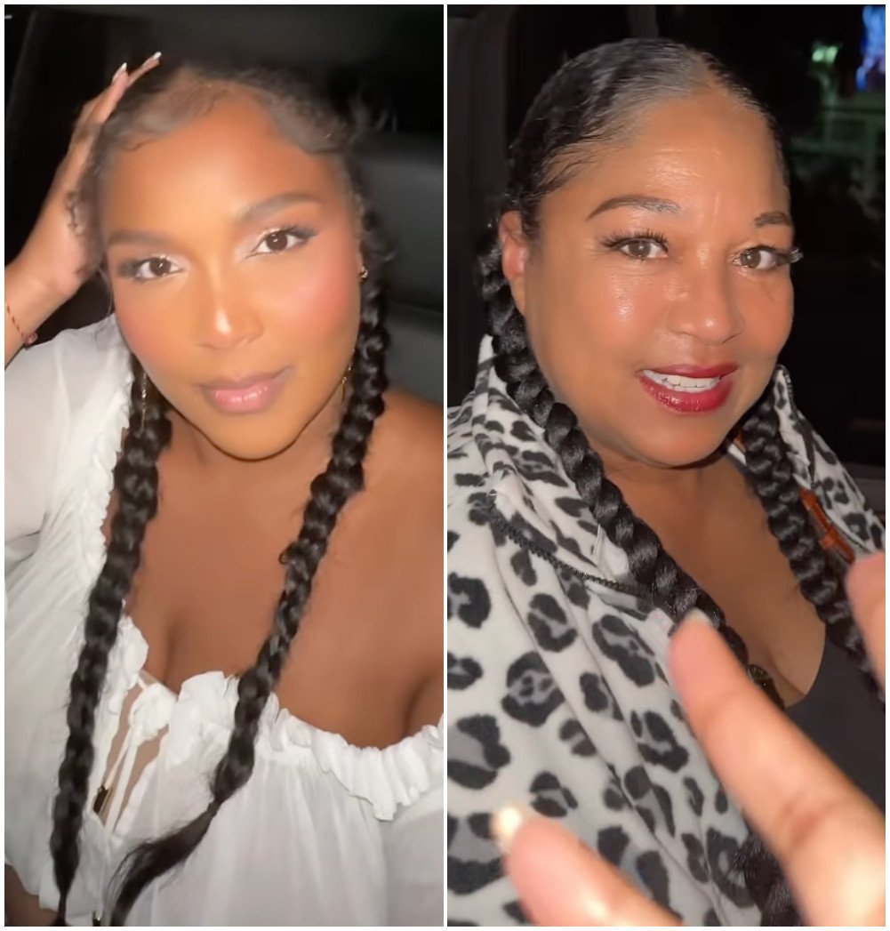 Meet Shari Johnson-Jefferson, who’s the spitting image of her famous daughter, Lizzo. Photos: @lizzo/Instagram 