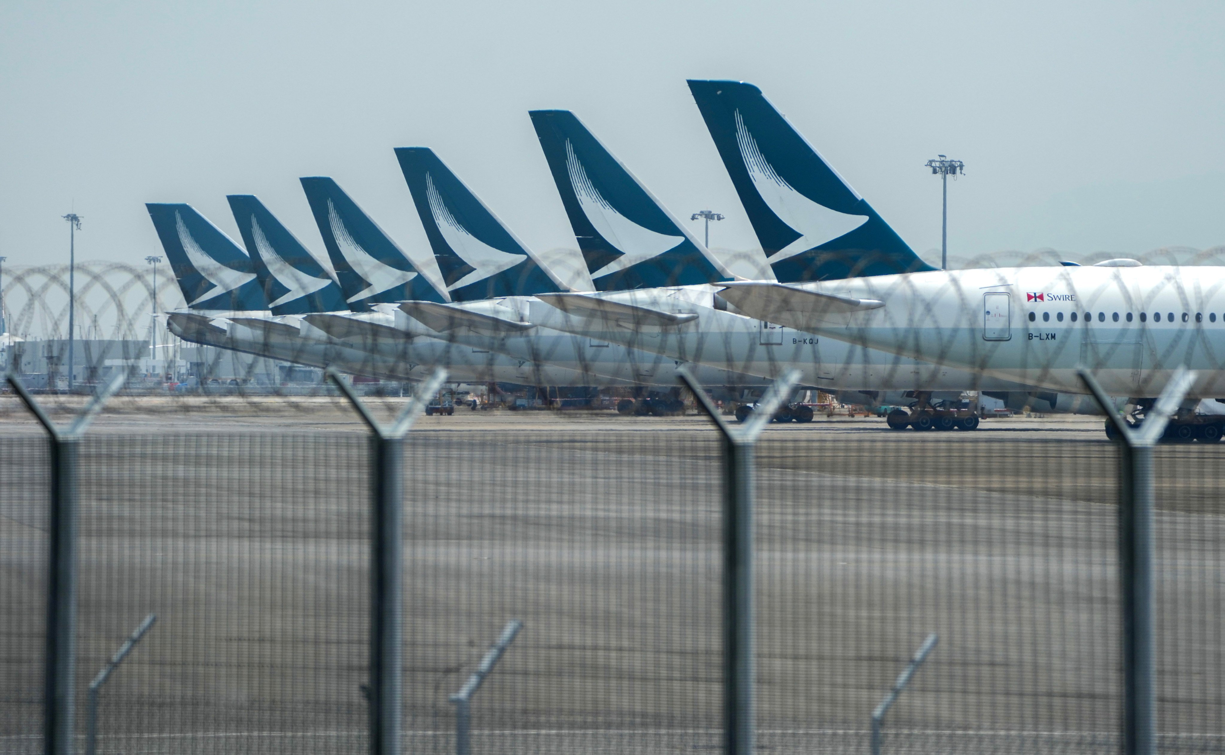 A Cathay Pacific flight from Bangkok was cancelled on Monday. Photo: Sam Tsang