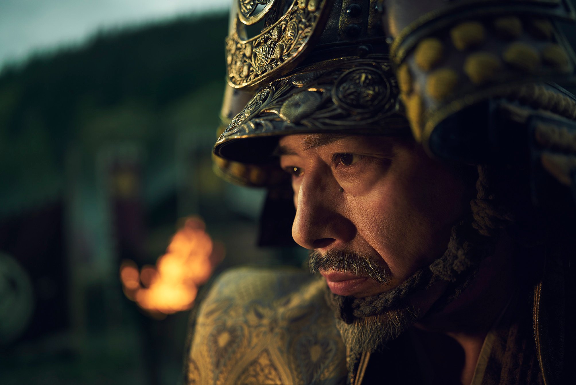 Hiroyuki Sanada in a still from Shogun. Photo: Disney+.