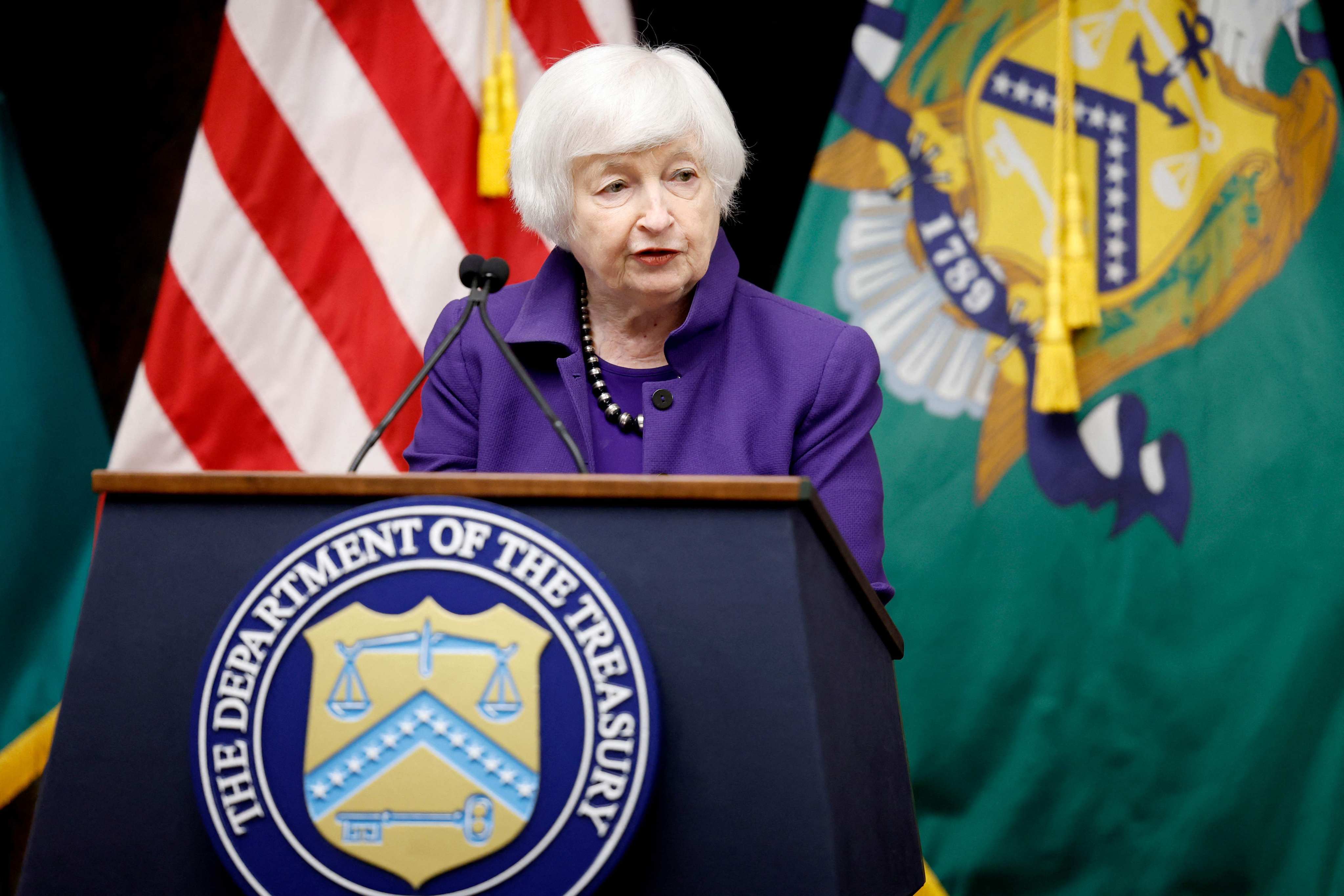 US Treasury Secretary Janet Yellen. Photo: Getty Images via AFP