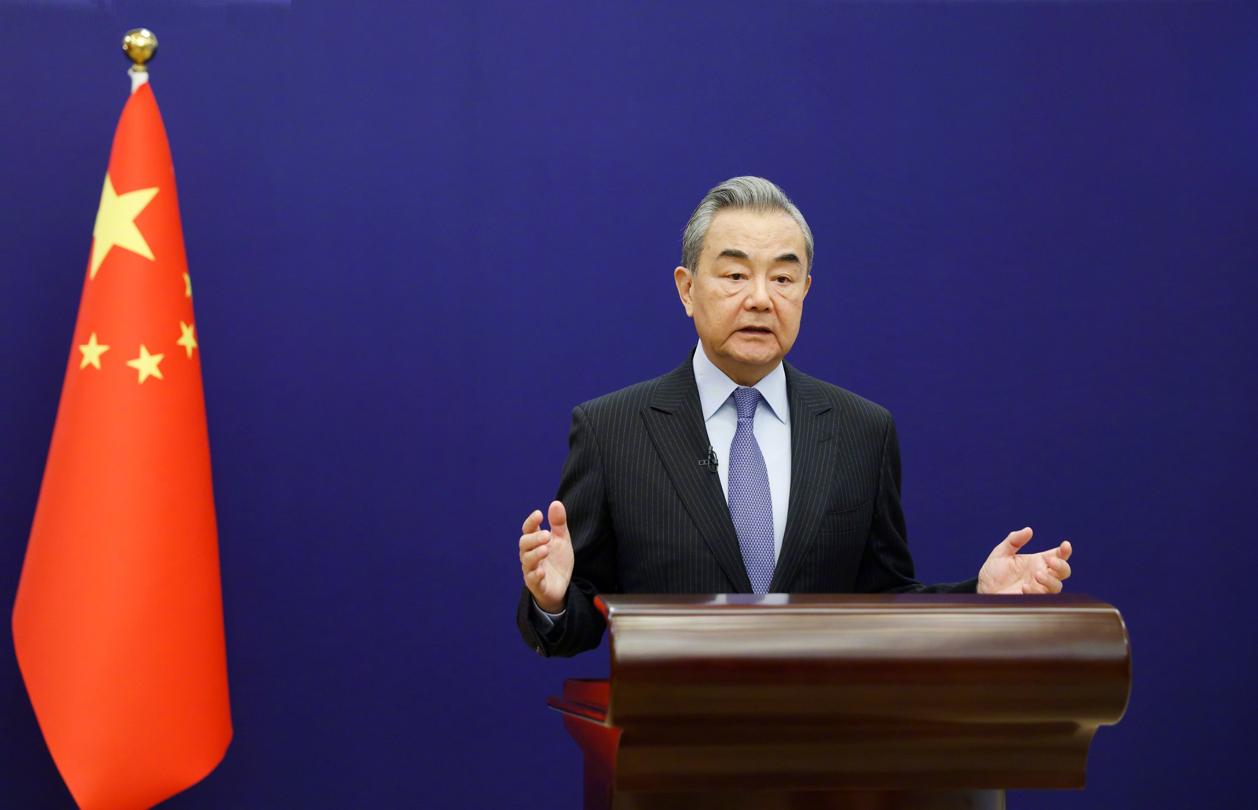 China’s top diplomat Wang Yi said territorial disputes should be “resolved peacefully through friendly consultations between the parties involved”. Photo: Chinese Ministry of Foreign Affairs