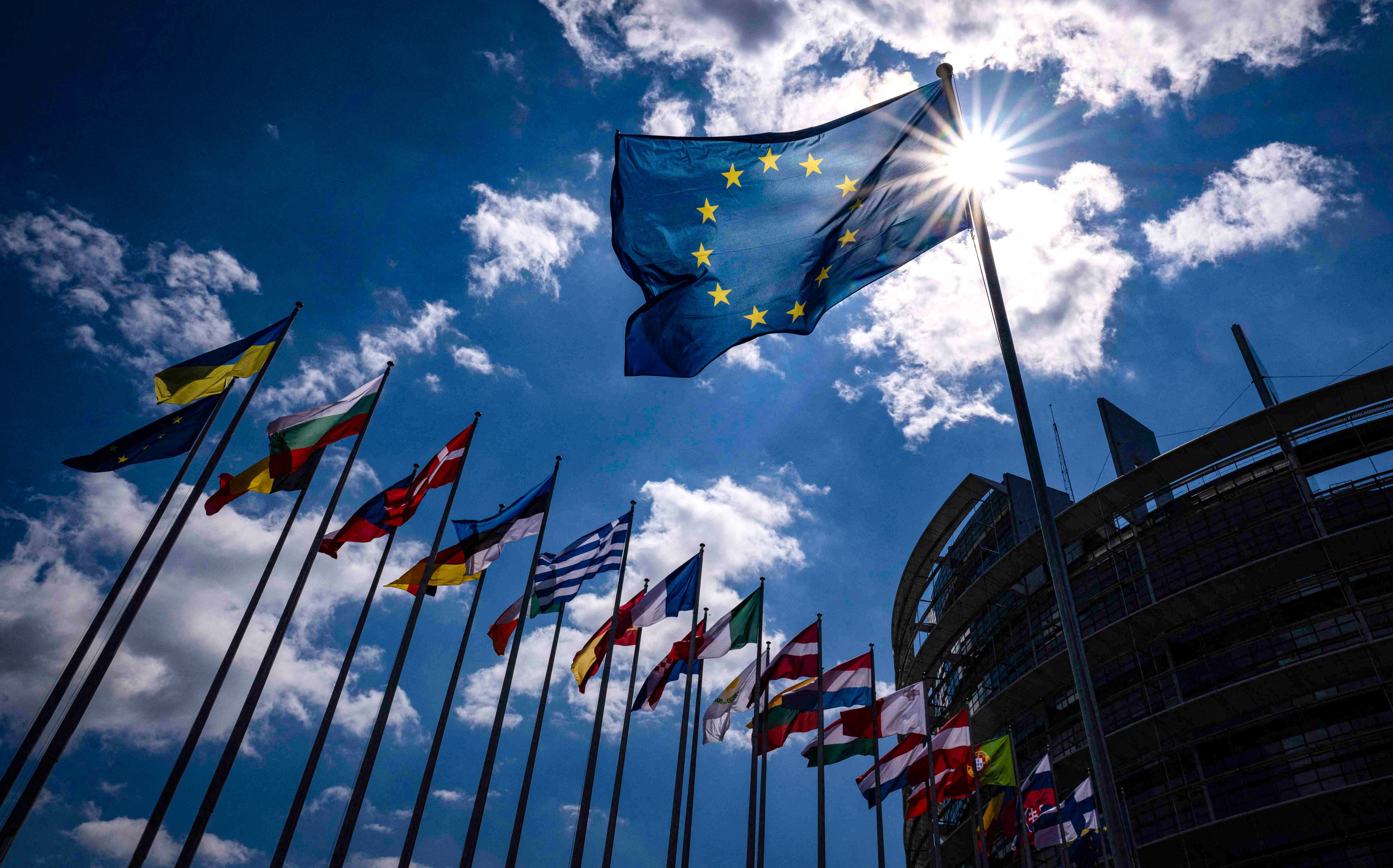 The European Parliament will vote on a resolution to review the status of Hong Kong’s trade office in the EU. Photo: AFP