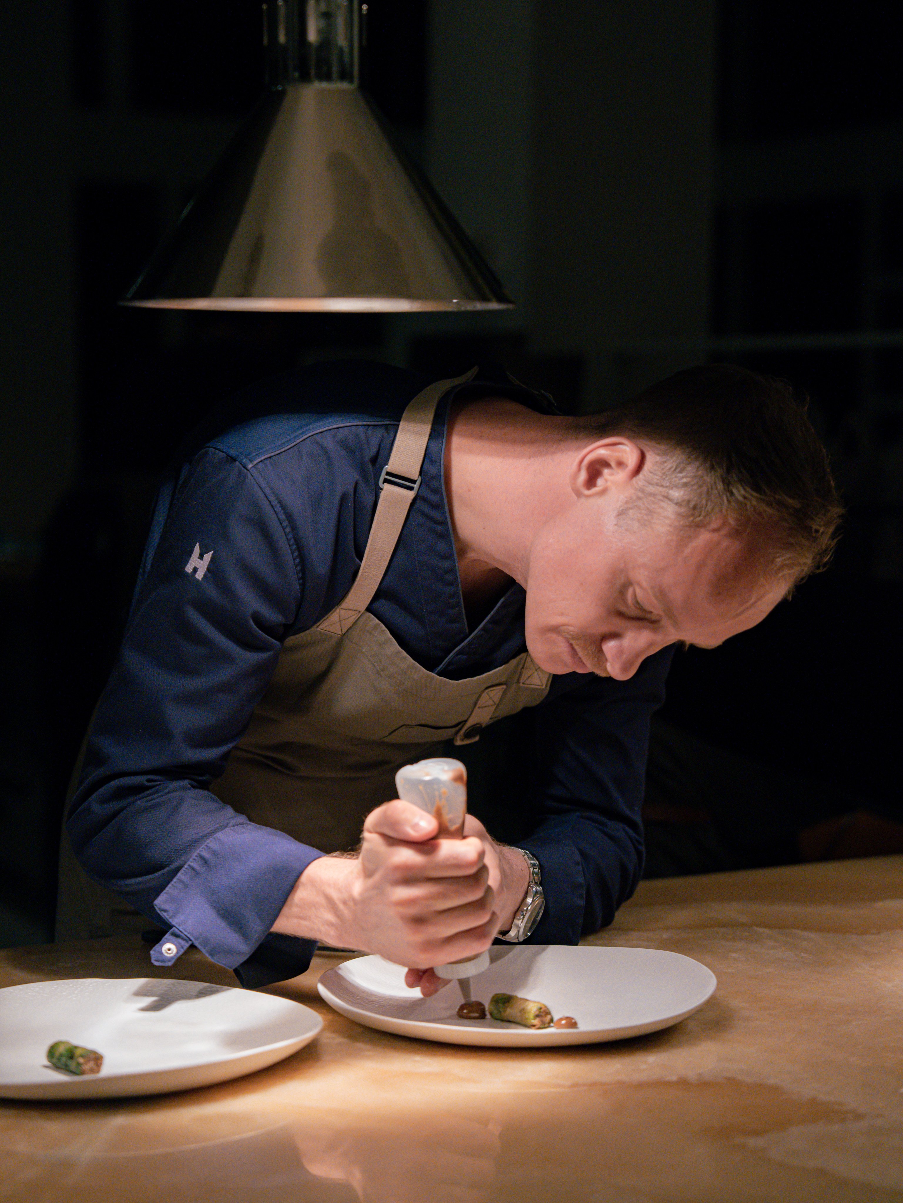 Chef Arne Riehn of Igniv Bangkok was invited to cook at Kayuputi restaurant at The St Regis Bali Resort as part of the Luxury Dining Series. Photo: The St Regis Bali Resort