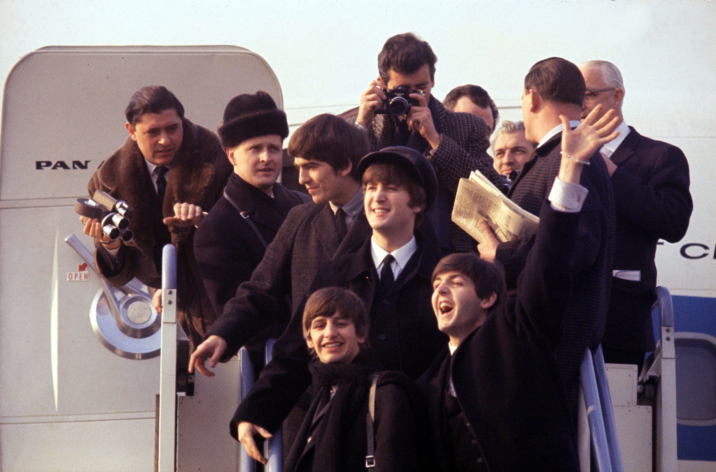 New documentary Beatles ‘64, produced by Martin Scorsese, is centred on the band’s first visit to the United States and their famous appearance on the Ed Sullivan Show. Photo: TNS