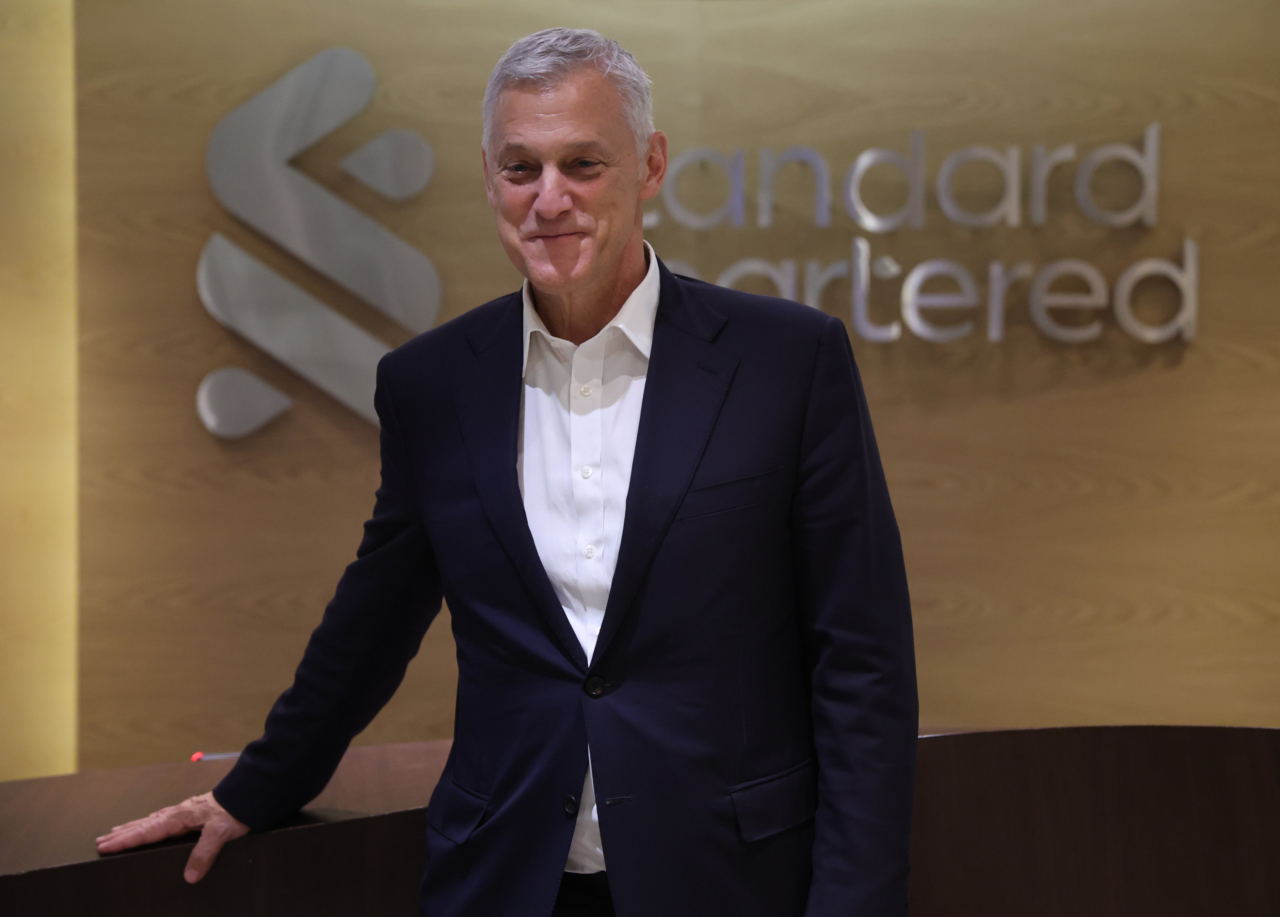 Standard Chartered CEO Bill Winters in Hong Kong. Photo: Edmond So 