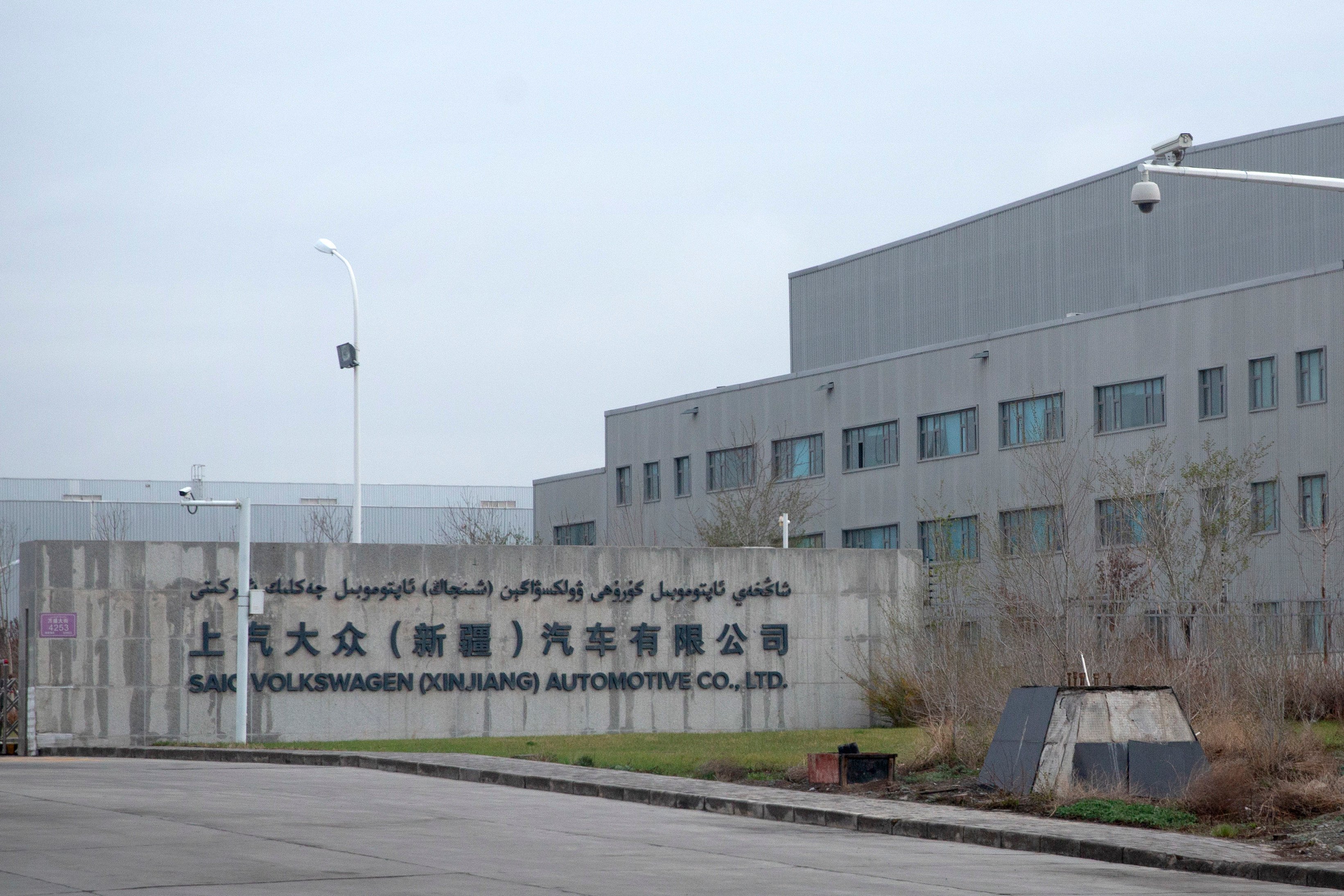 The SAIC Volkswagen plant in Urumqi in China’s Xinjiang Uygur Autonomous Region has been sold to a state-owned company. Photo: AP