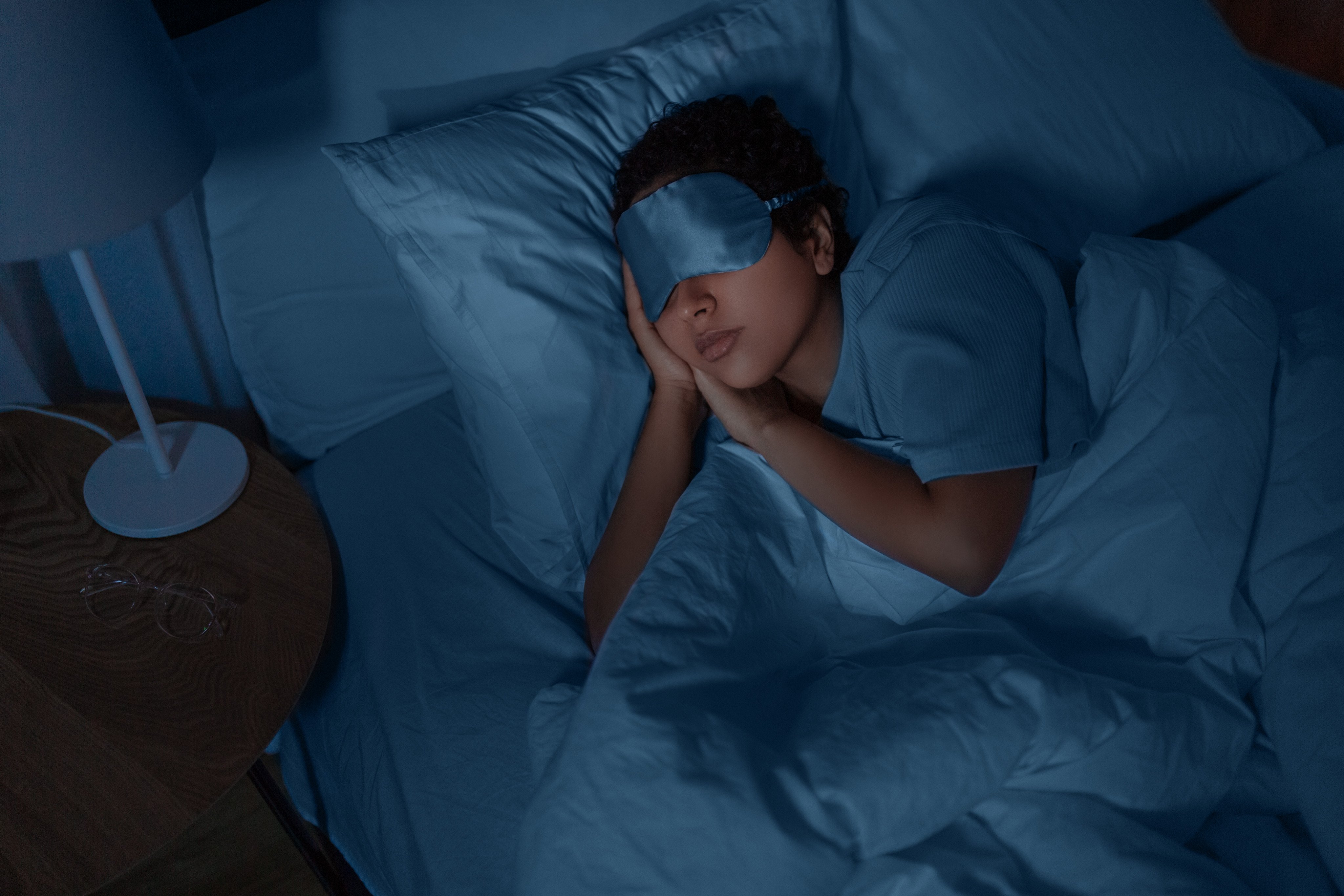 Eye masks are a popular sleeping aid.
Photo: Shutterstock