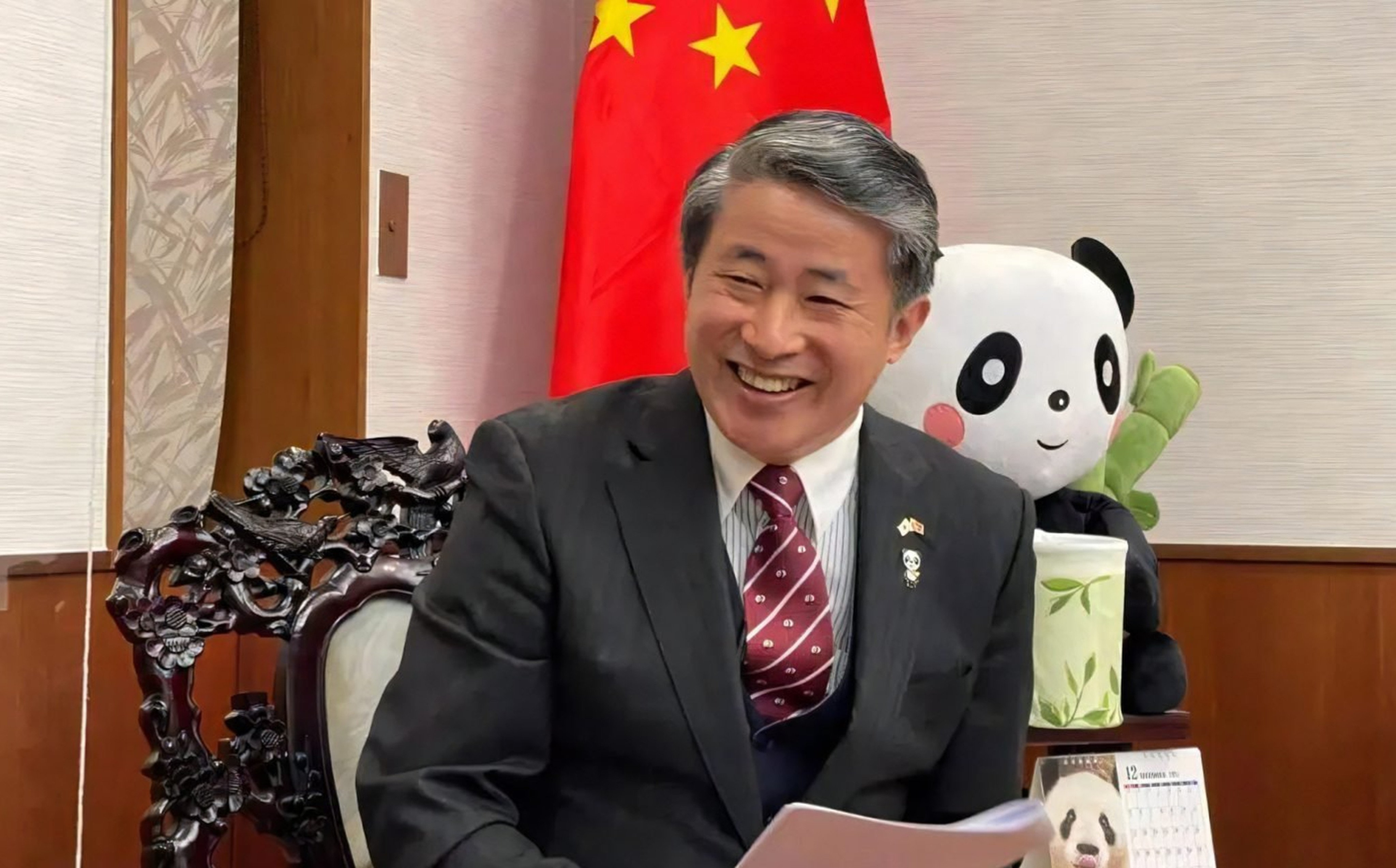 Xue Jian, the Chinese consul general in Osaka. Photo: SCMP