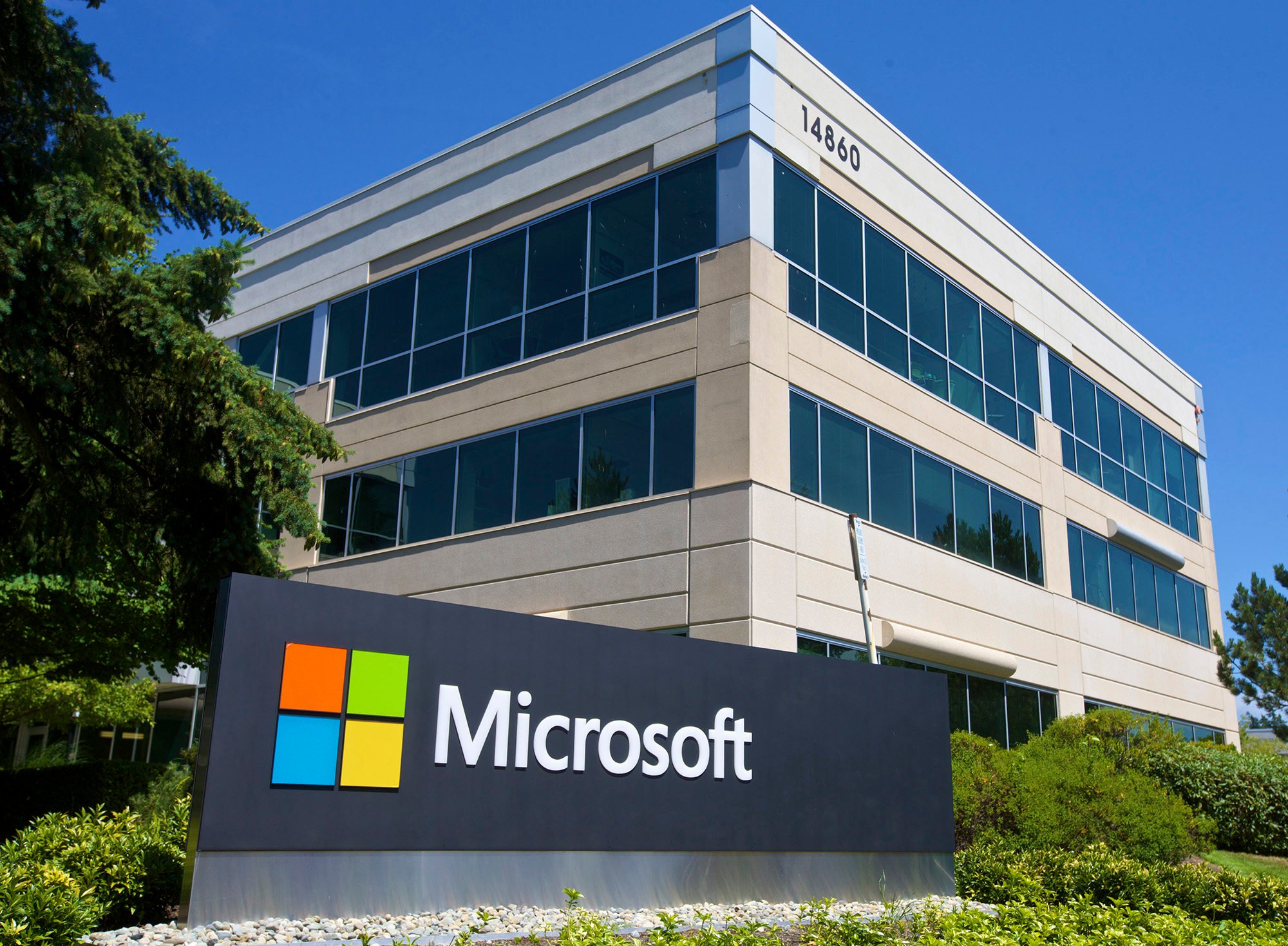 The Microsoft headquarters campus in Redmond, Washington. Photo: Getty Images/TNS