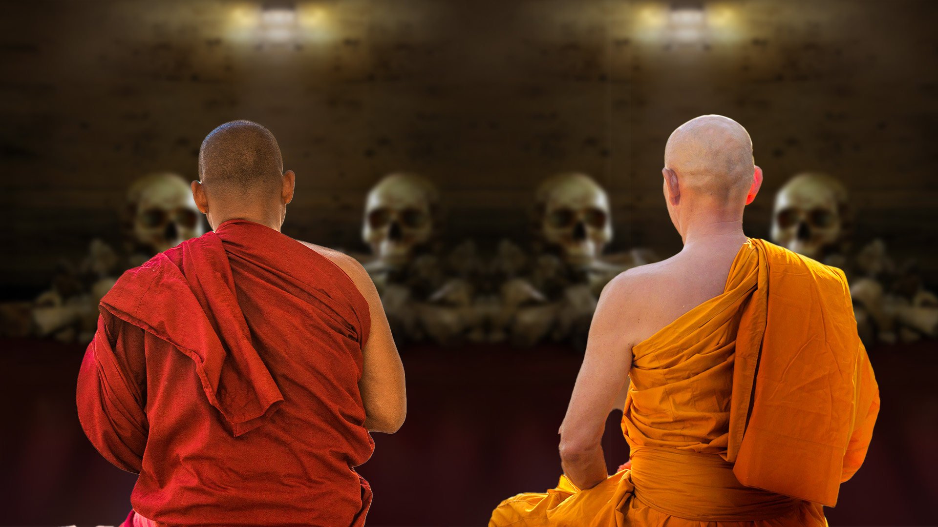 A Thai temple abbot was discovered concealing 73 corpses, asserting that they were intended for training monks in meditation. Photo: SCMP composite/Shutterstock