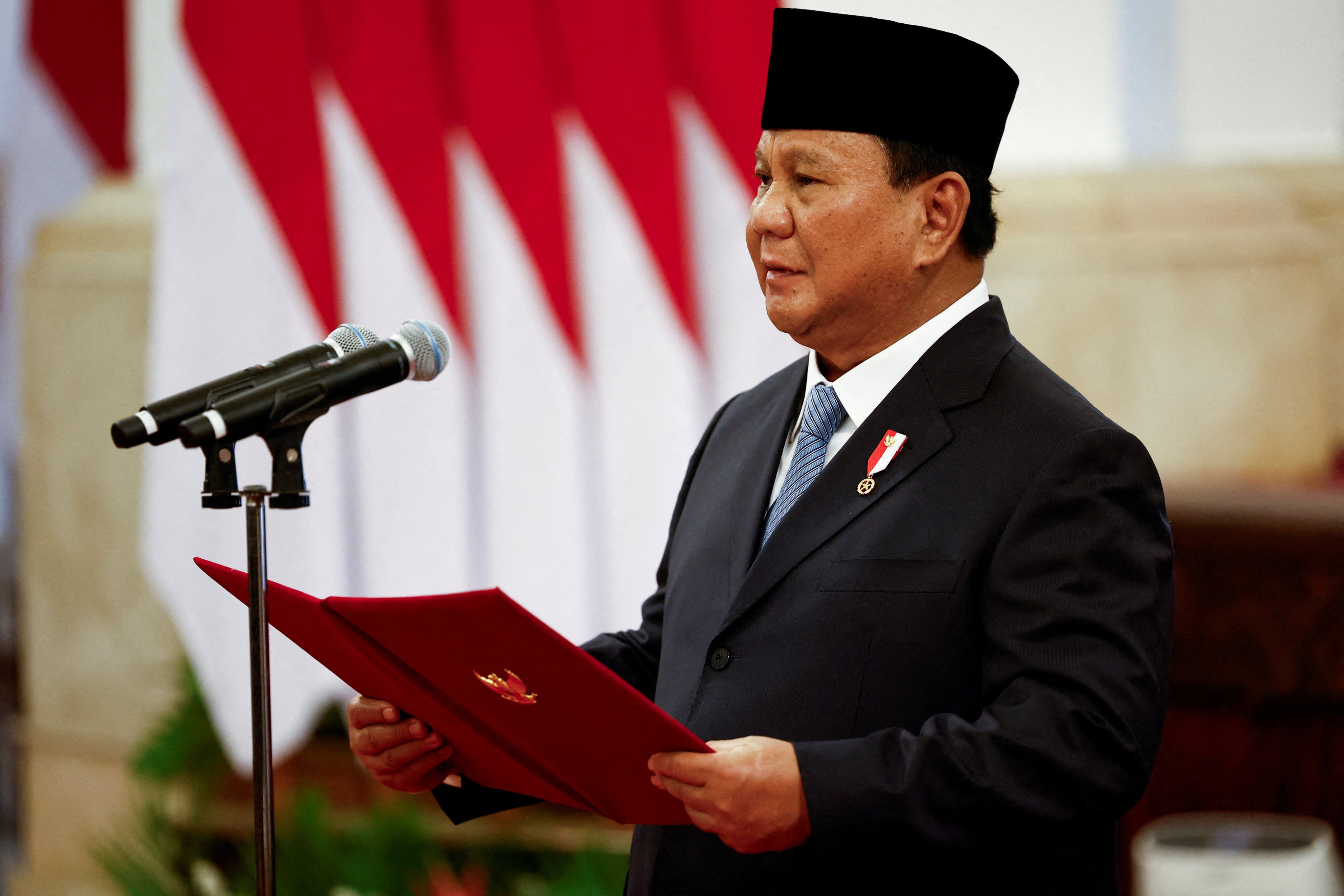 Indonesian President Prabowo Subianto. Photo: Reuters