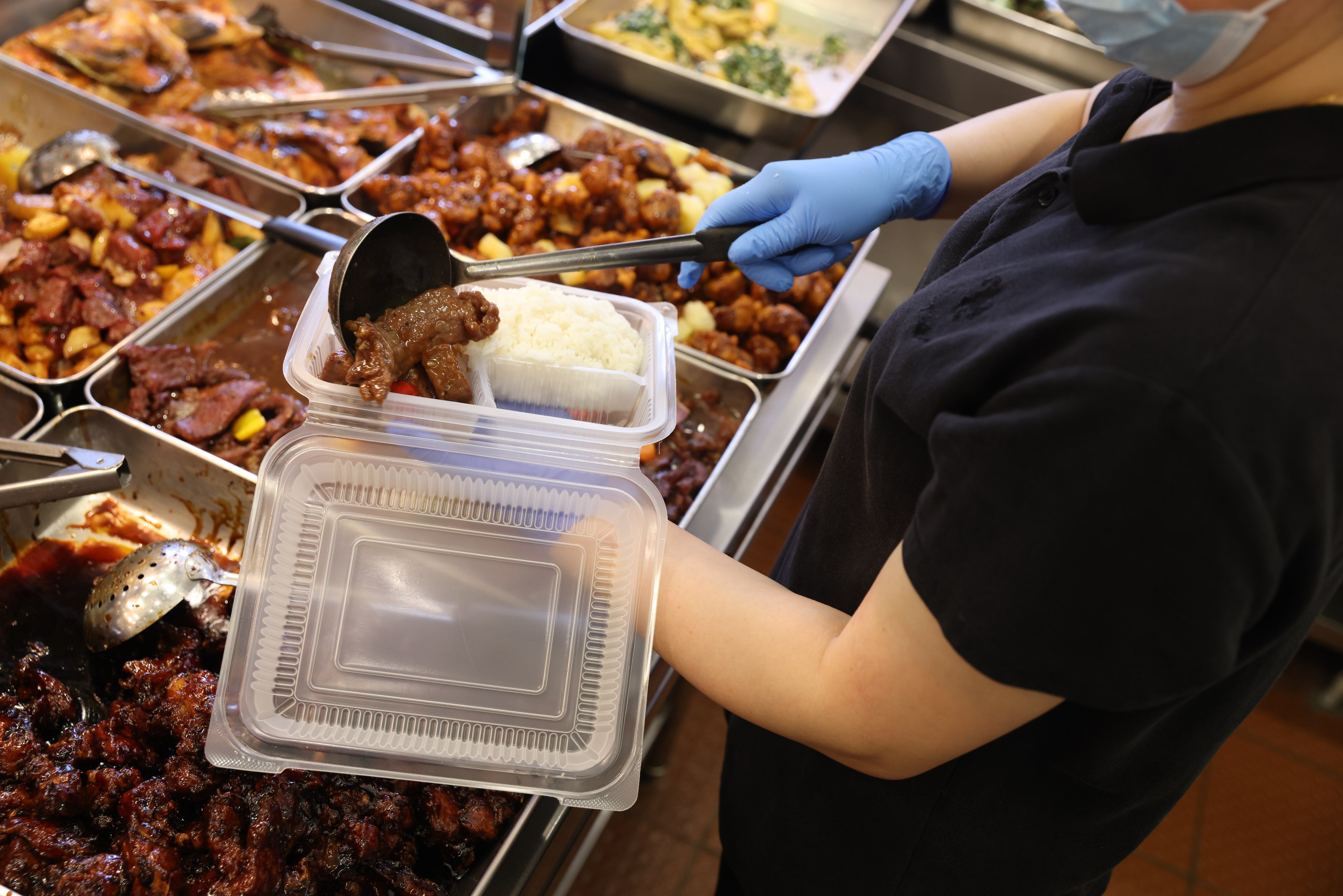 Four popular chain restaurants in Hong Kong have refused to use customer’s own containers for takeaway, citing hygiene concerns. Photo: Yik Yeung-man