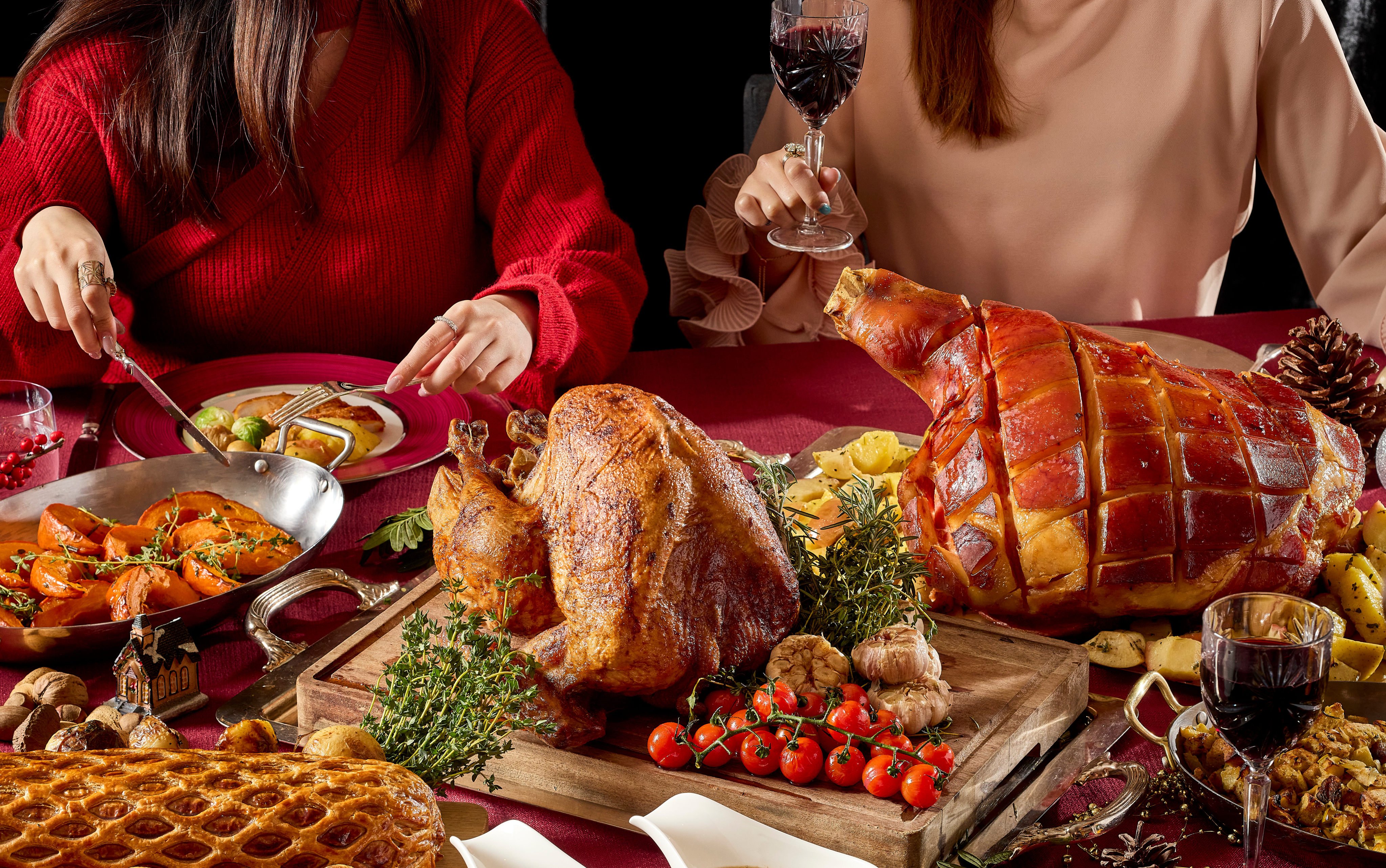 Festive menus have arrived at the Grand Hyatt Hong Kong. Photo: Handout