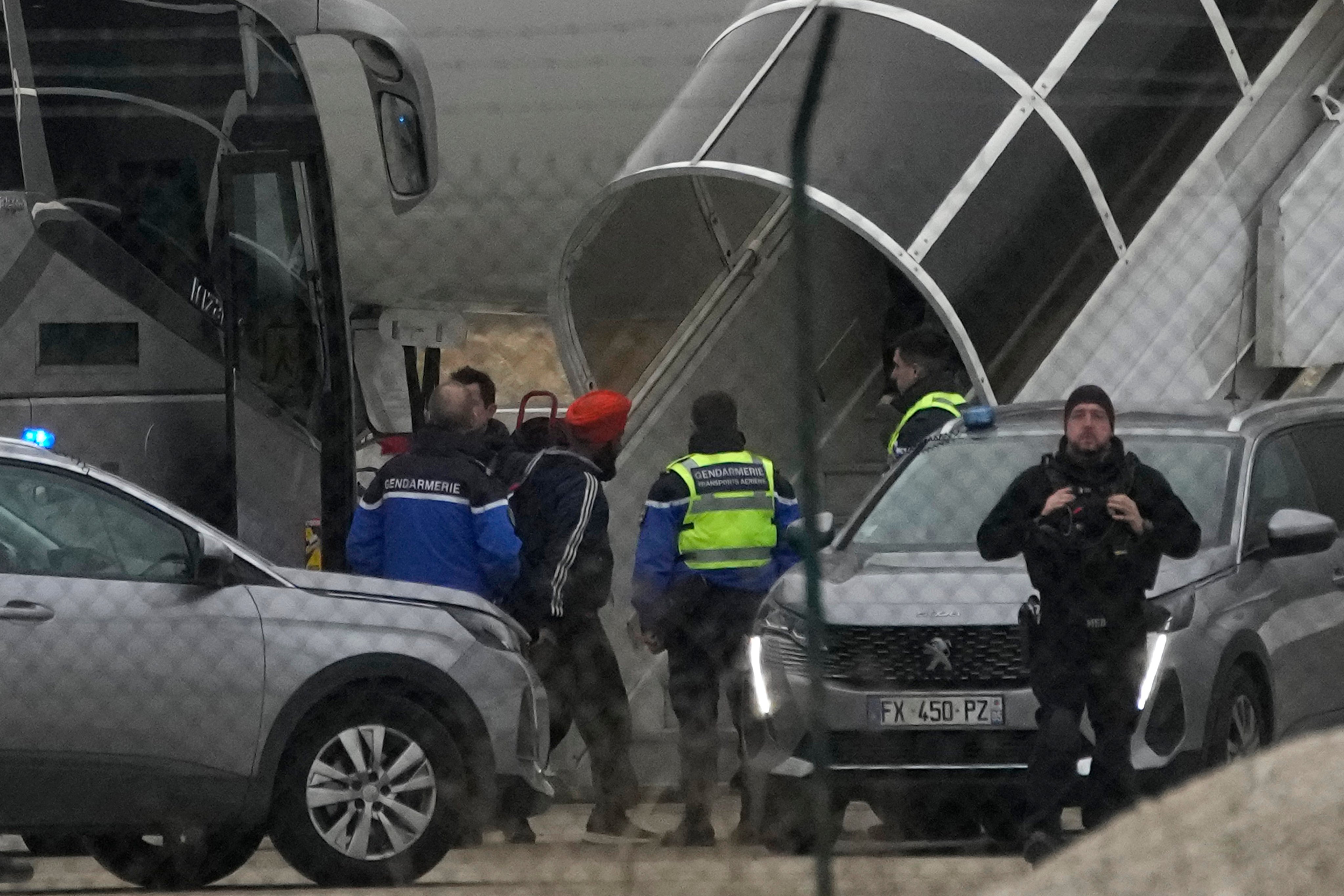 In December 2023, a plane carrying hundreds of Indian passengers was grounded for days at Vatry airport east of Paris over concerns it was part of a human trafficking scheme. File photo: AP