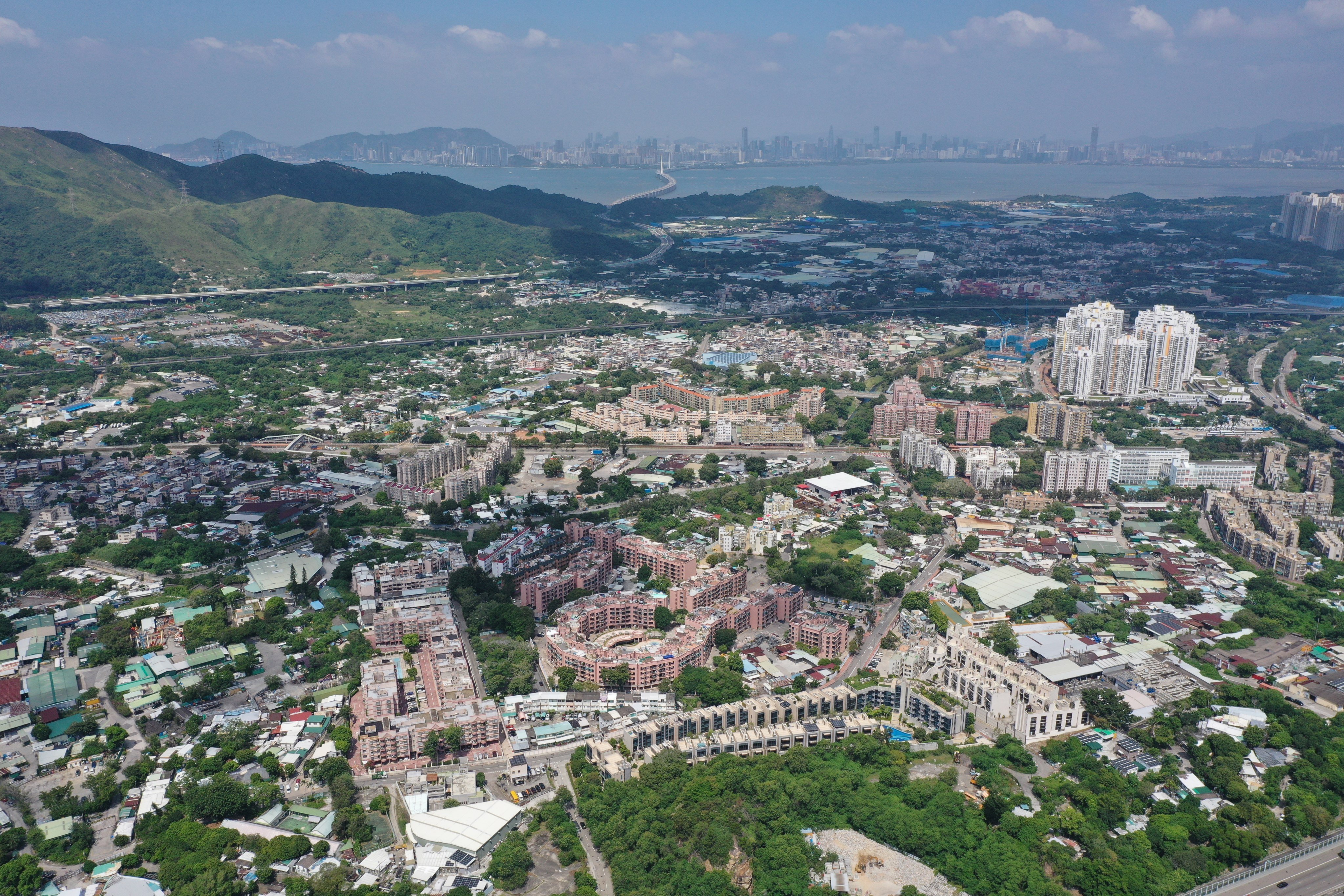 The Northern Metropolis will be developed on land close to Hong Kong’s border with Shenzhen. Photo: Winson Wong