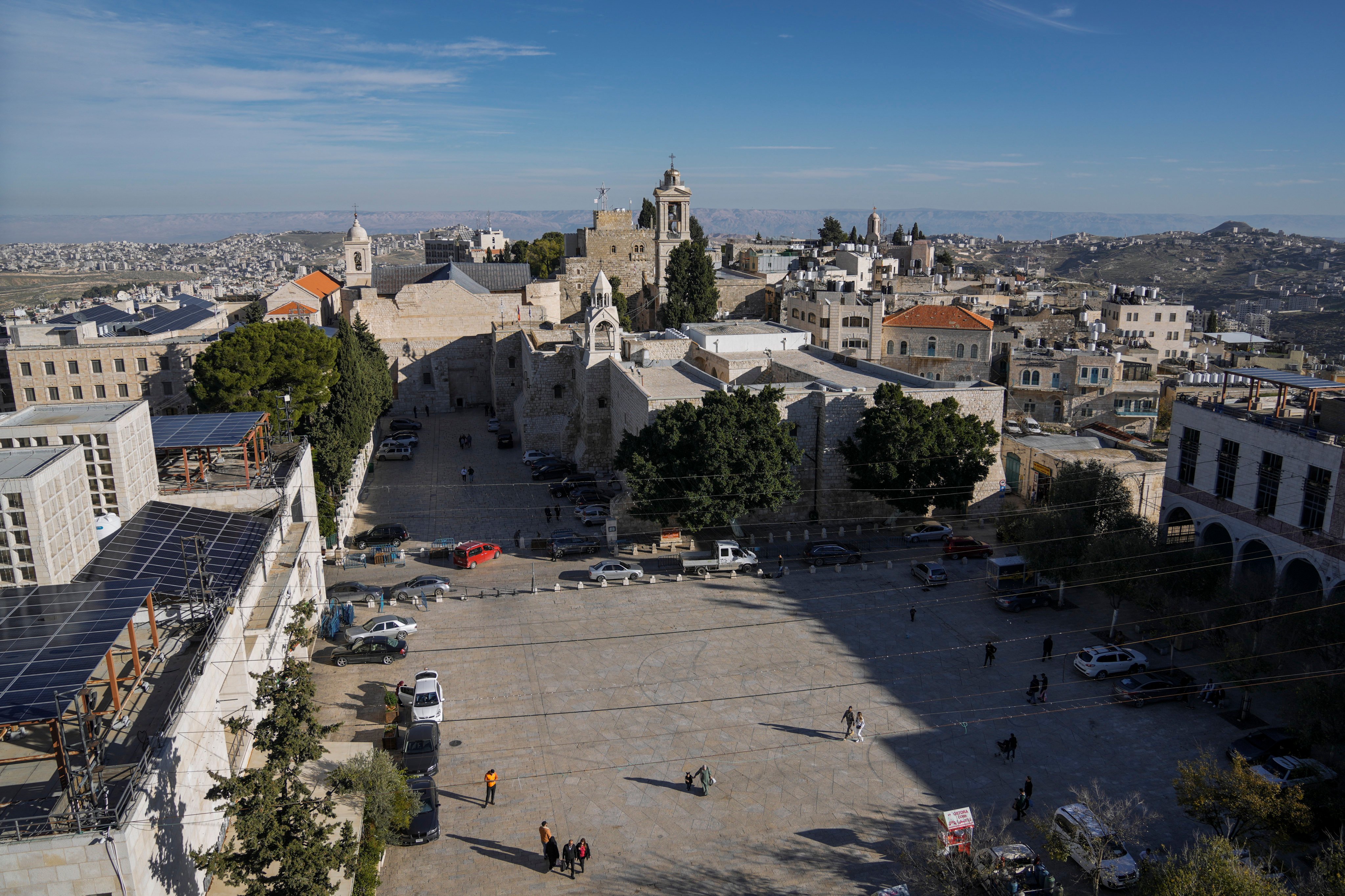 Bethlehem’s Christmas spirit is dimmed again as tourists avoid the city amid the Gaza conflict. Photo: AP