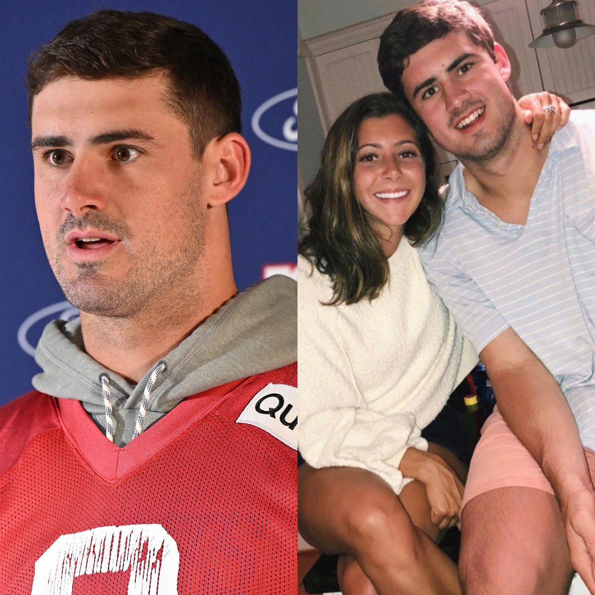 Meet Ella Bonafede, the ex-lacrosse star linked to former New York Giants – now Minnesota Vikings – quarterback Daniel Jones … but are they still together? Photos: AP; @nypost/X