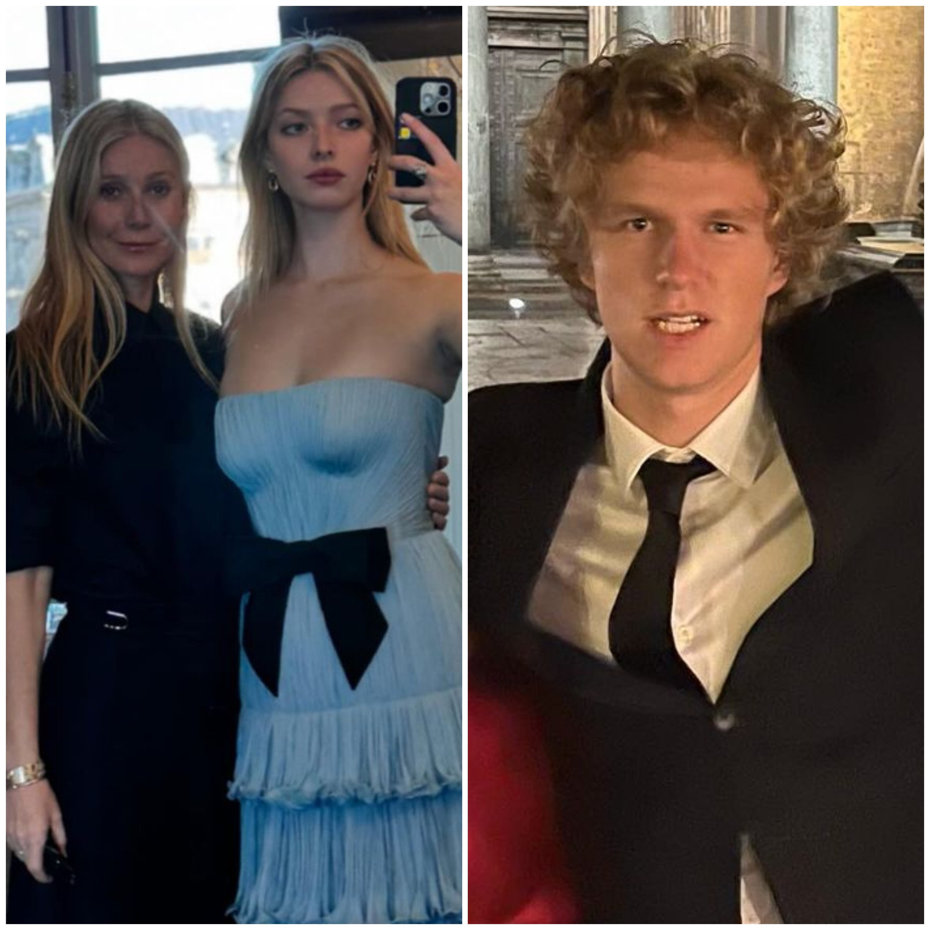 Gwyneth Paltrow and Chris Martin accompanied their daughter Apple Martin to the Débutante Ball in Paris, where Count Leo Henckel von Donnersmarck was the 20-year-old’s date. Photos: @gwynethpaltrow, @leodonnersmarck/Instagram