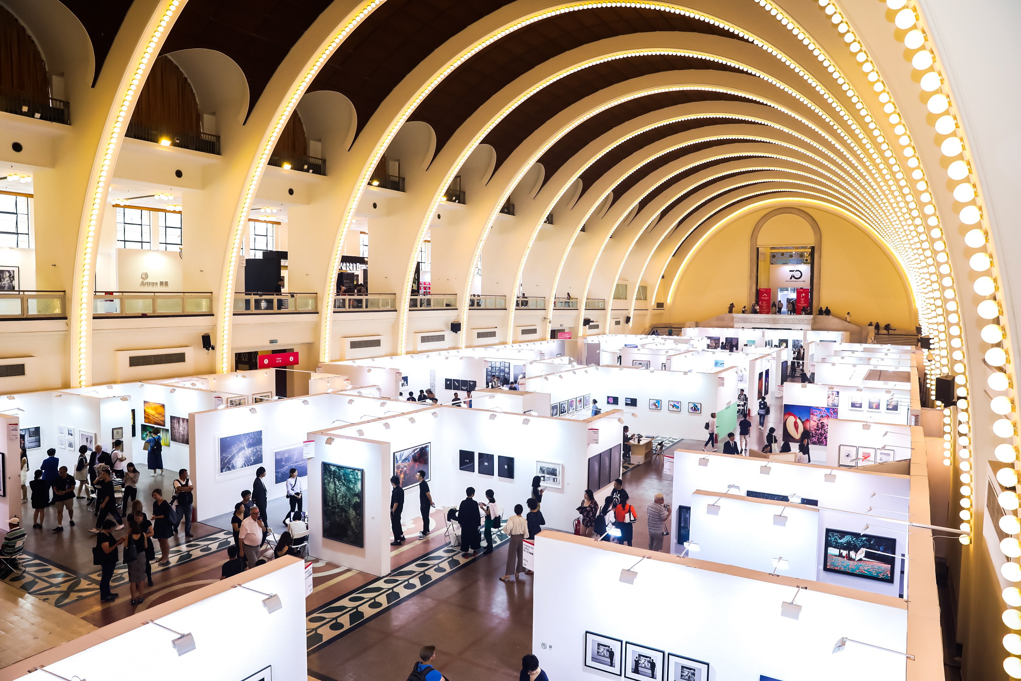 Visitors attend the 2018 edition of Photofairs Shanghai, the city where the photographic art fair began in 2014 and where it will again be held in 2025. Plans for a Hong Kong edition of the fair in 2025 have been scrapped. Photo: Handout