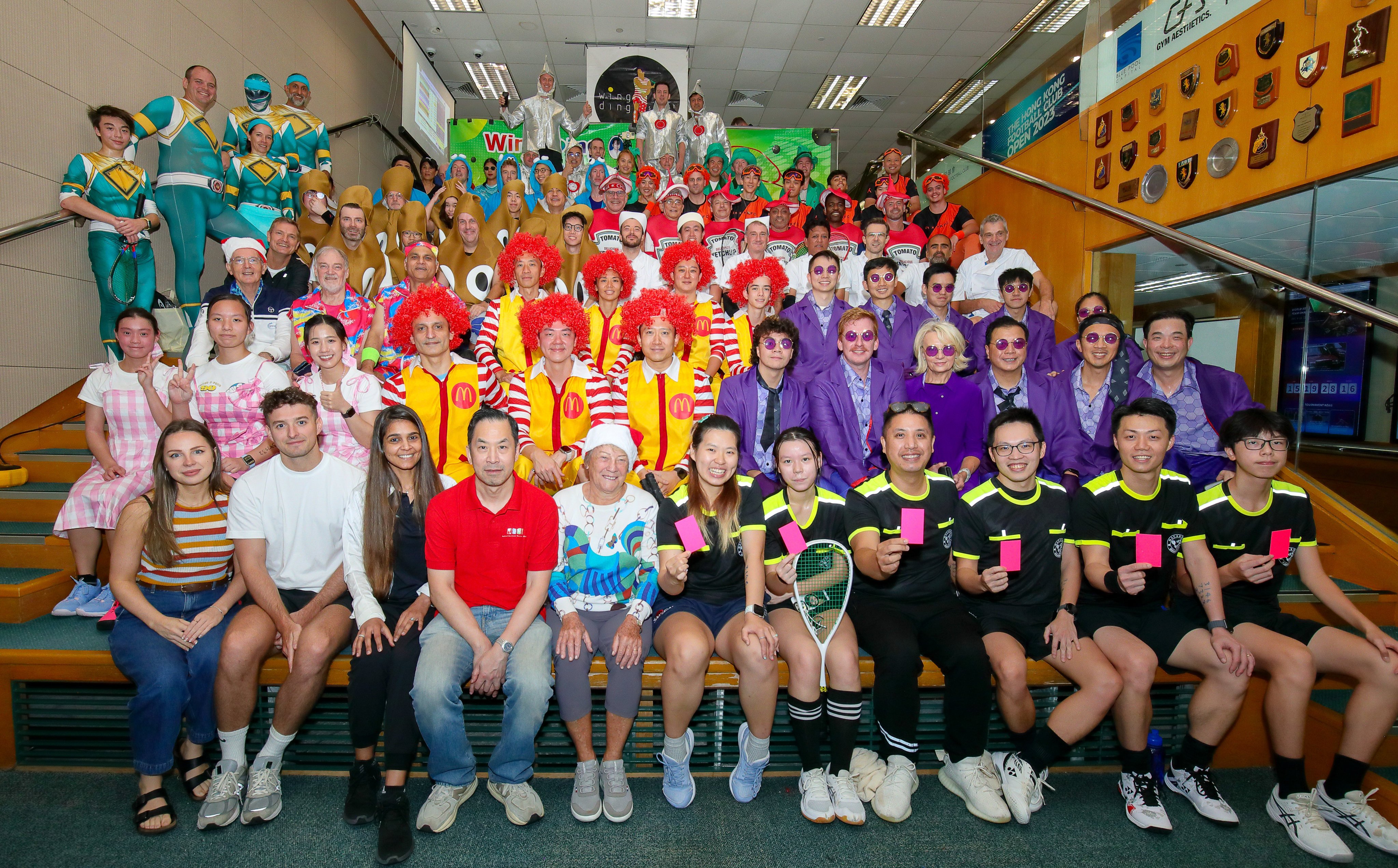 The 26th edition of Wing Ding Charity tournament raised over HK$339,000 for Operation Santa Claus. Photo: Bharat Khemlani