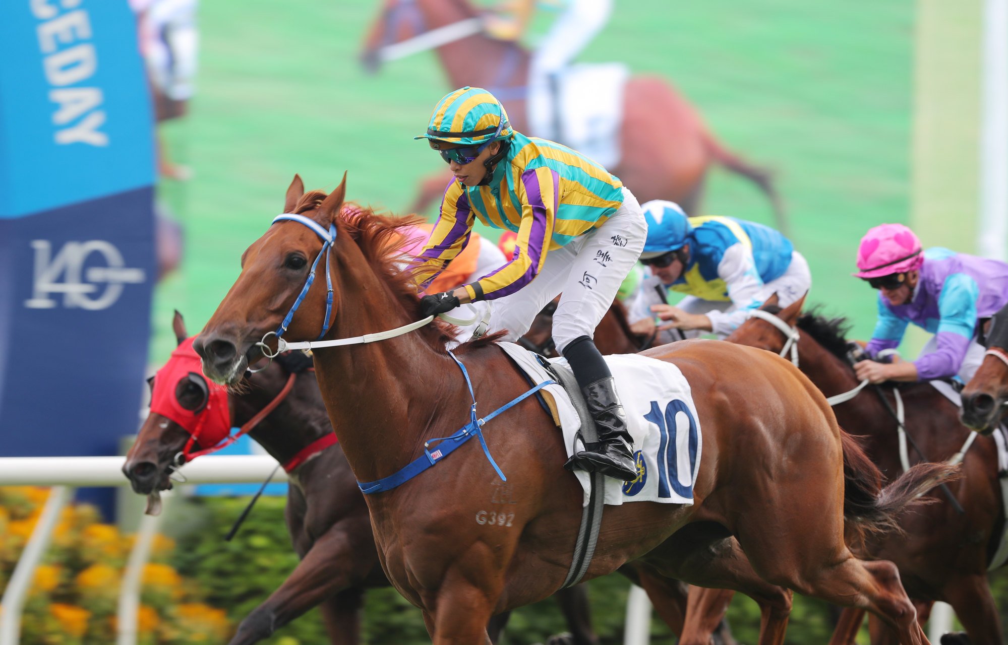 Karma surges to victory at Sha Tin on October 20.