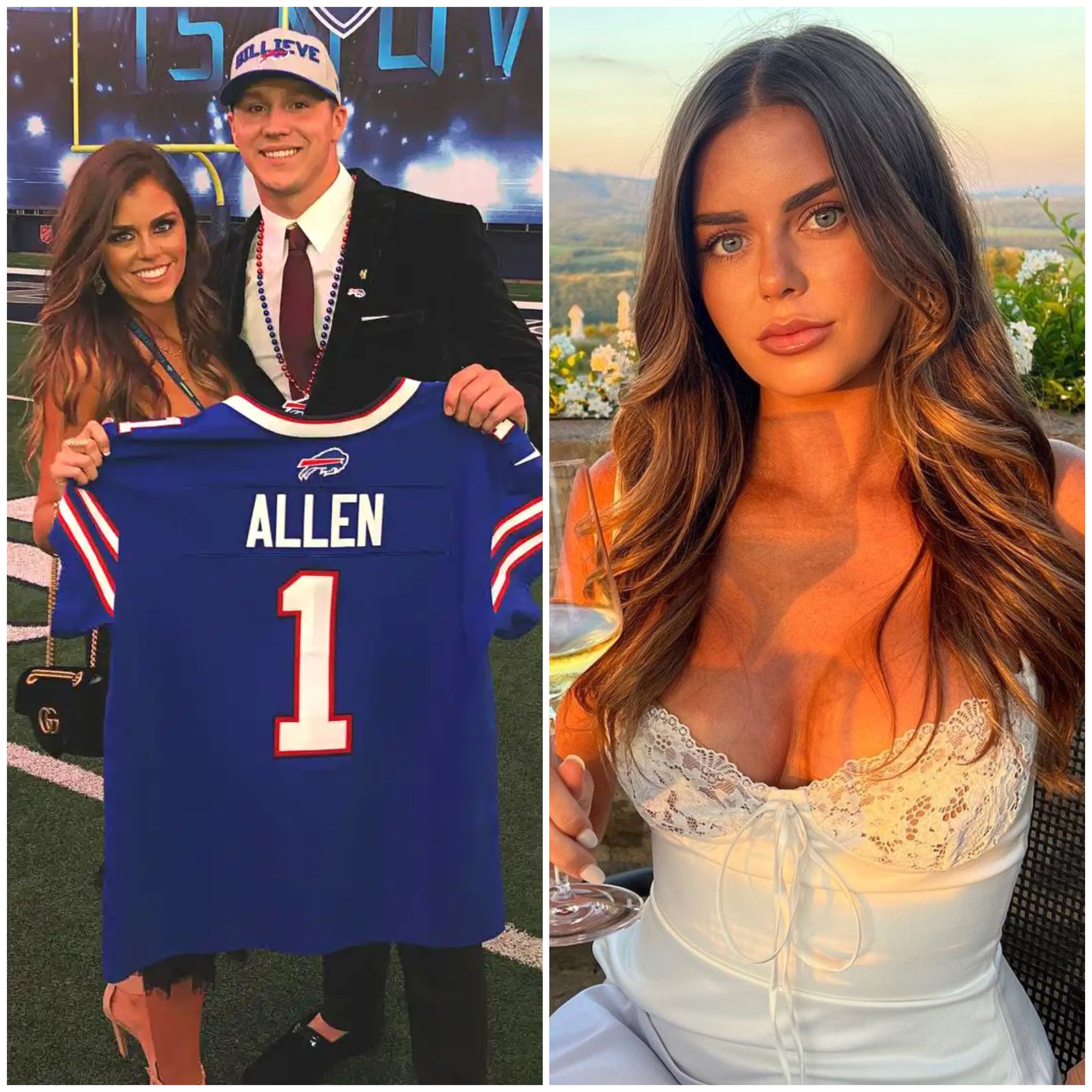 Who is Josh Allen’s ex-girlfriend Brittany Williams – who he dated for 10 years before proposing to Hailee Steinfeld? Photos: @brittwilll/Instagram