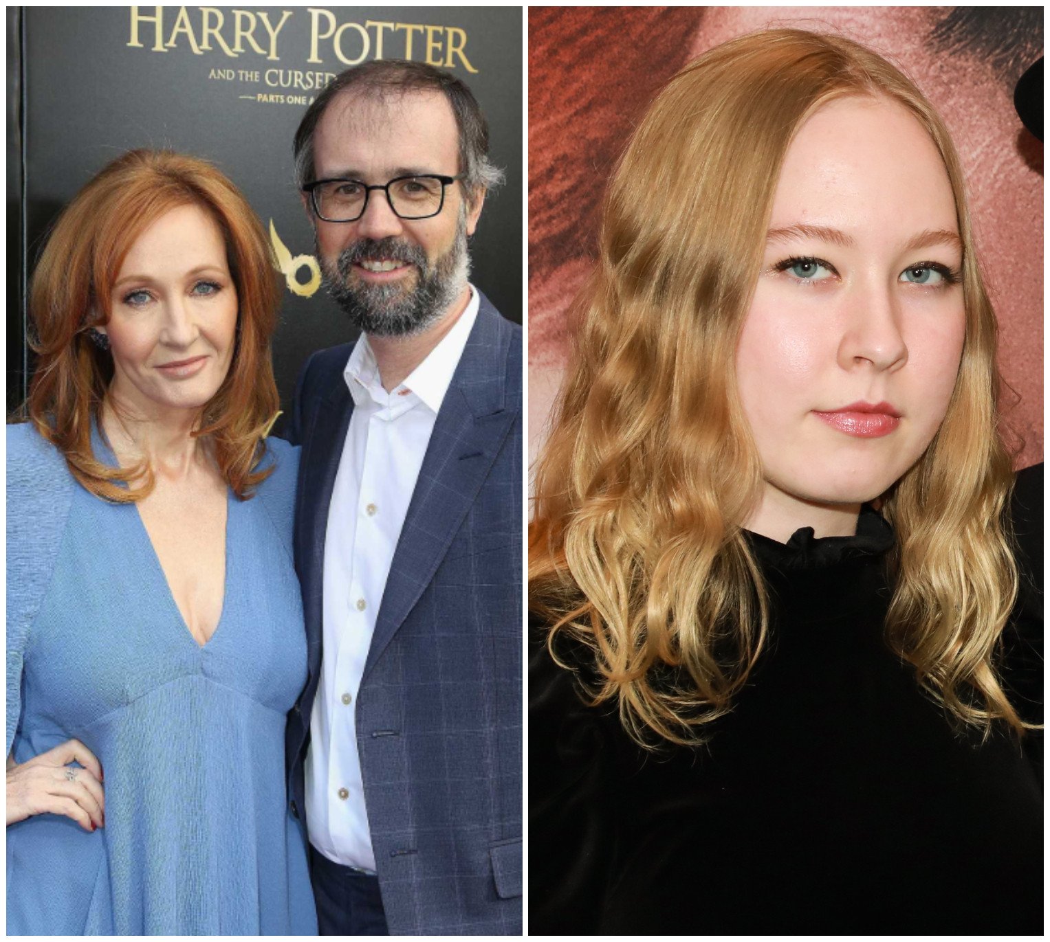 J.K. Rowling is married to Neil Murray and shares two children with him, including Mackenzie (pictured). Photos: FilmMagic, Getty Images