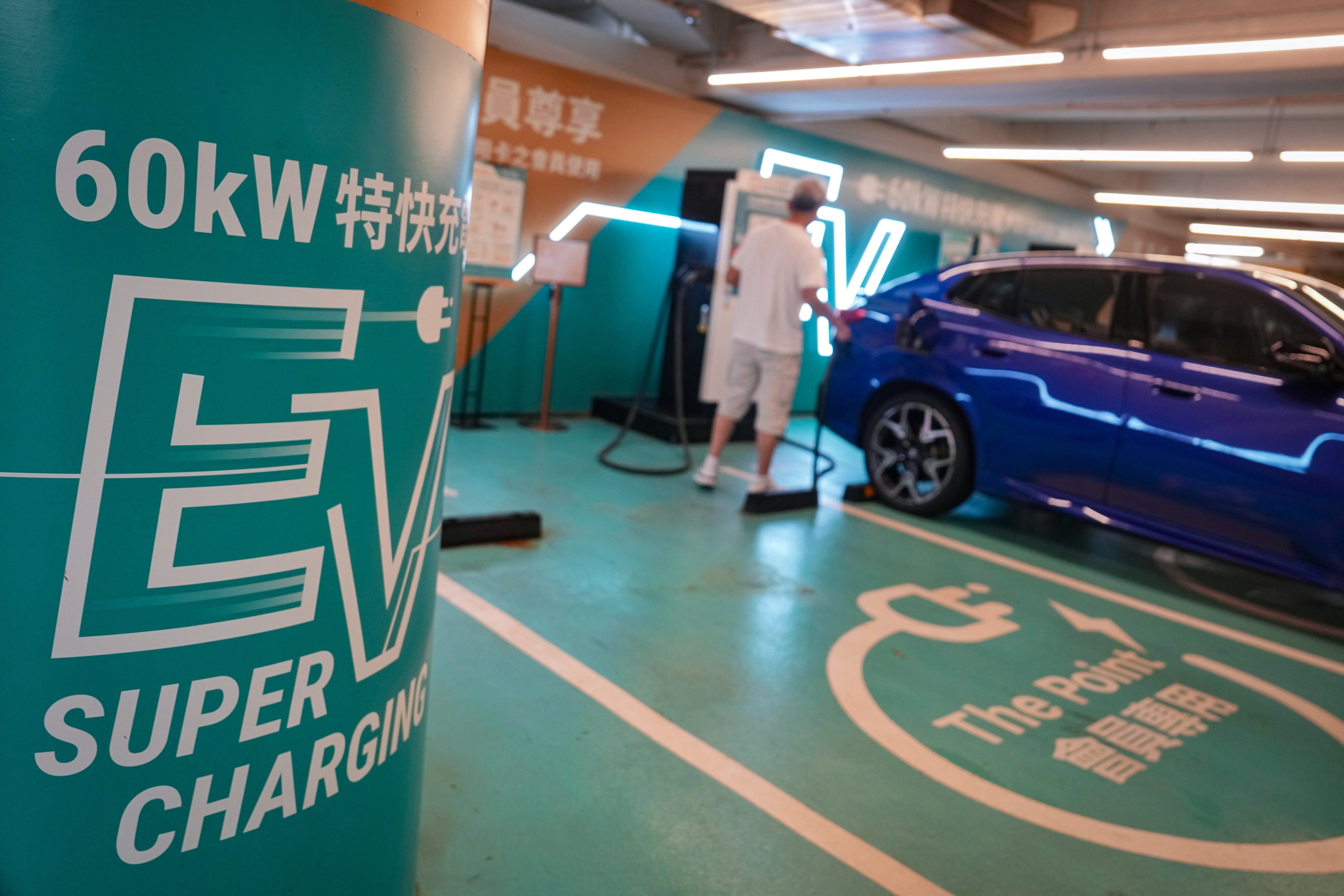 Authorities have been promoting the use of electric vehicles in Hong Kong. Photo: Elson Li