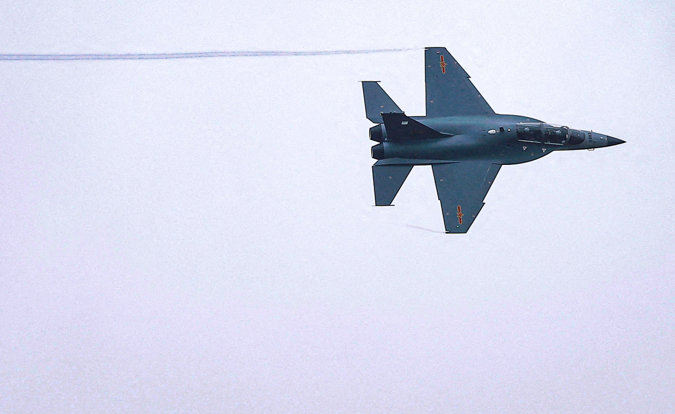 The PLA’s JL-10 trainer jet is helping cut training times for Chinese fighter pilots. Photo: Reuters