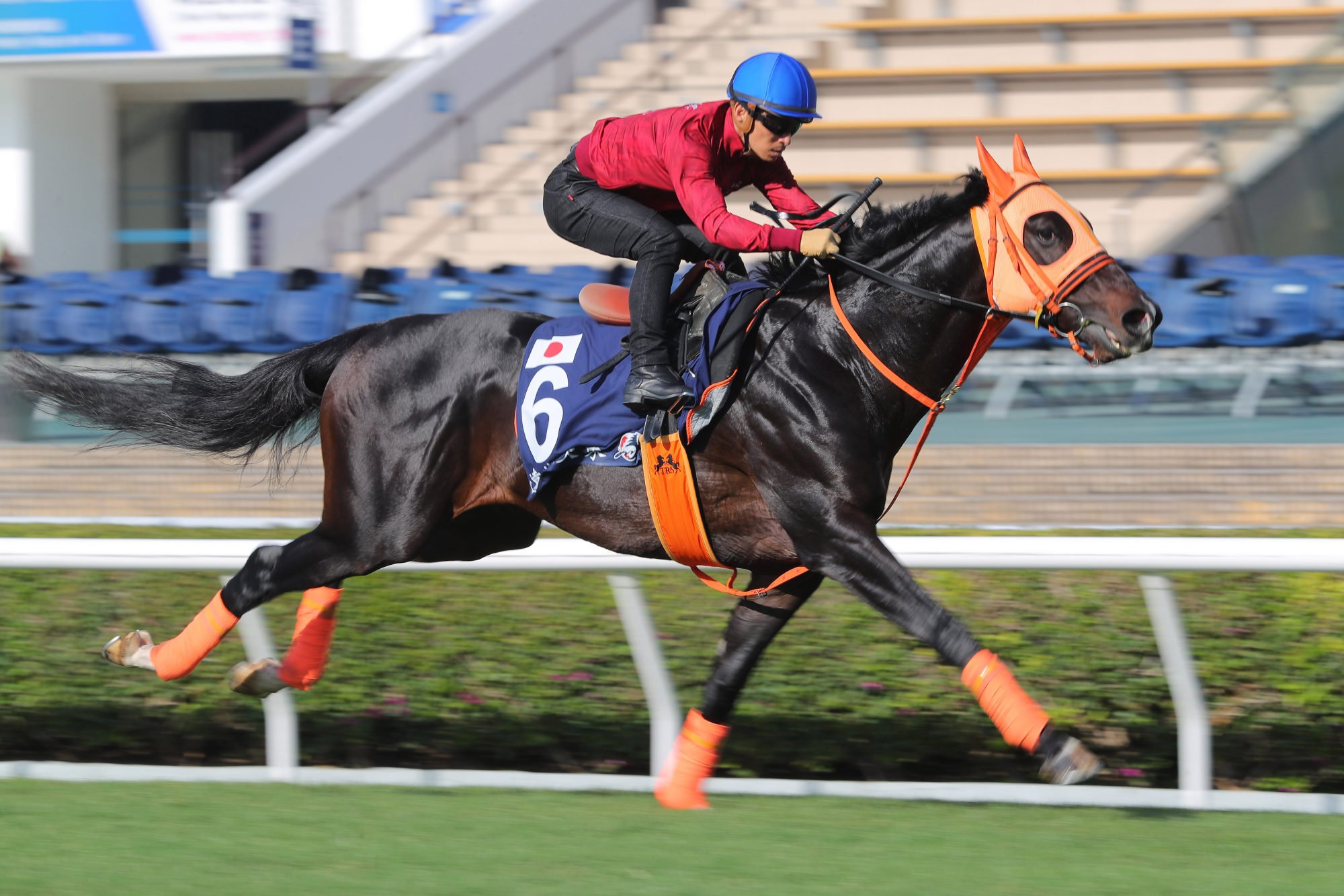 Jantar Mantar gallops strongly under Yuga Kawada.