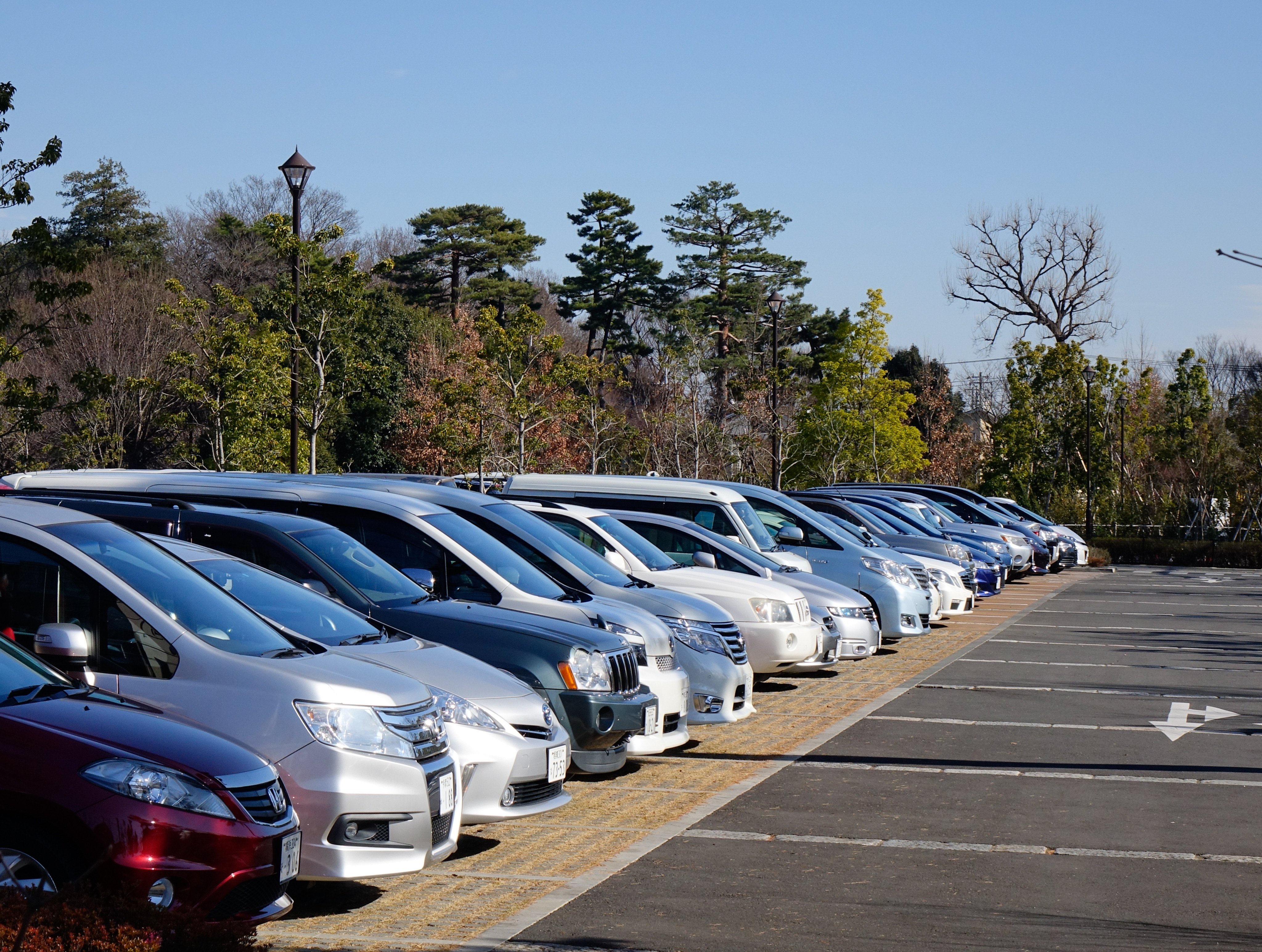 Vehicles at a car park in Tokyo, Japan. Photo: Shutterstock