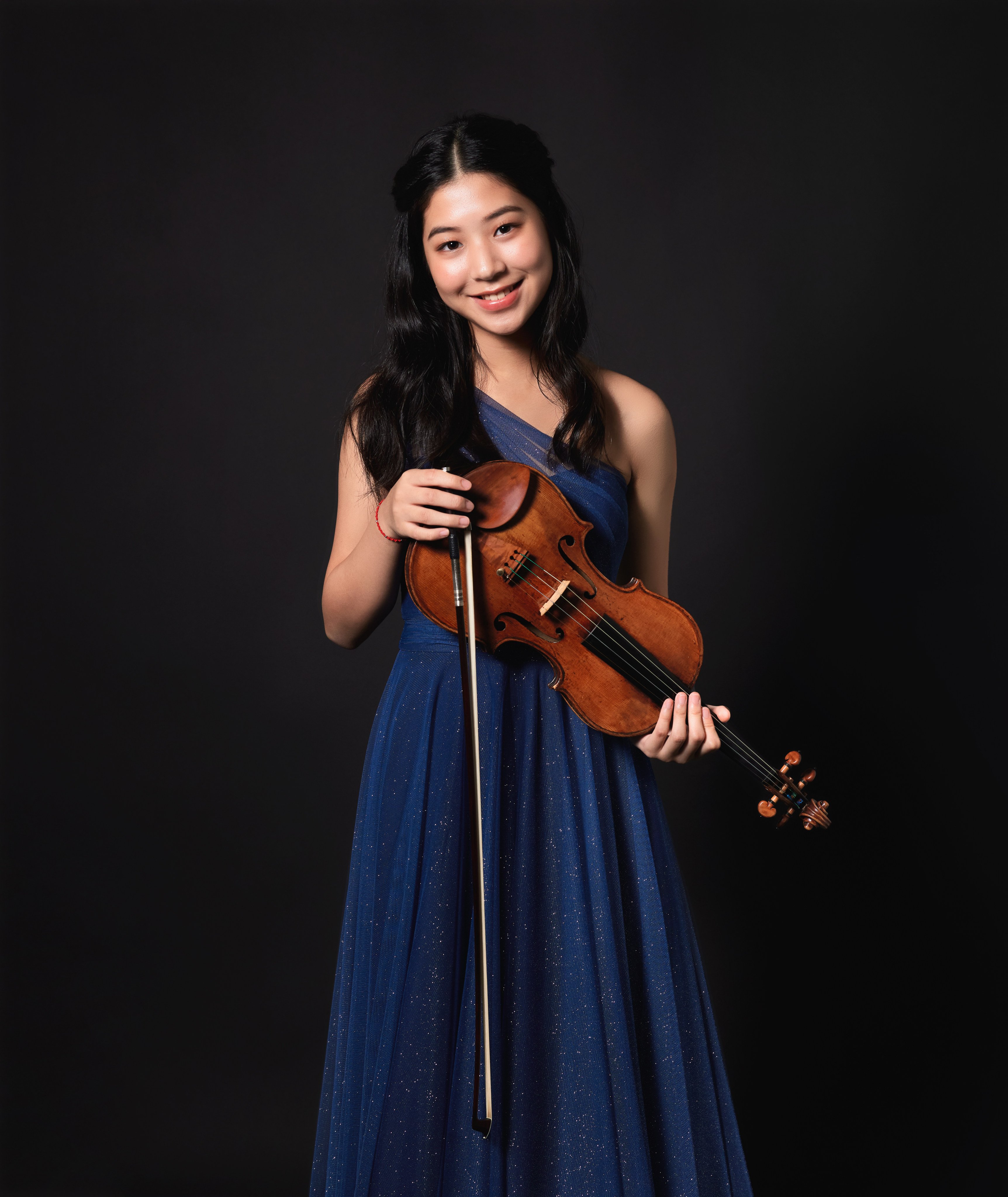 Violinist Ocean Chow saw her dream come true when she performed at a famous concert hall in the US. Photo: Handout