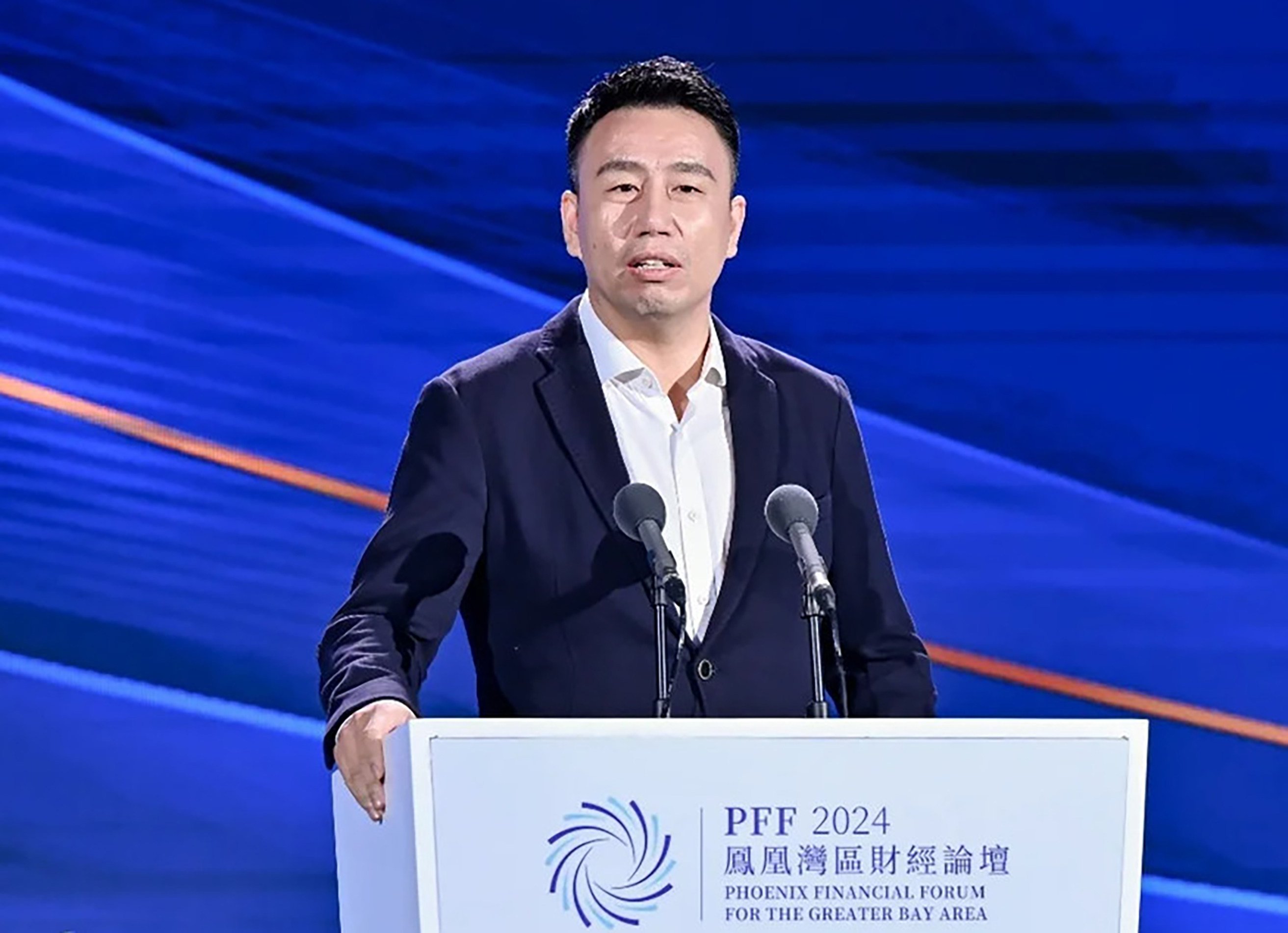 Fu Peng, chief economist at brokerage firm Northeast Securities, has gone uncharacteristically quiet after critical comments on China’s economy gained widespread attention. Photo: Handout