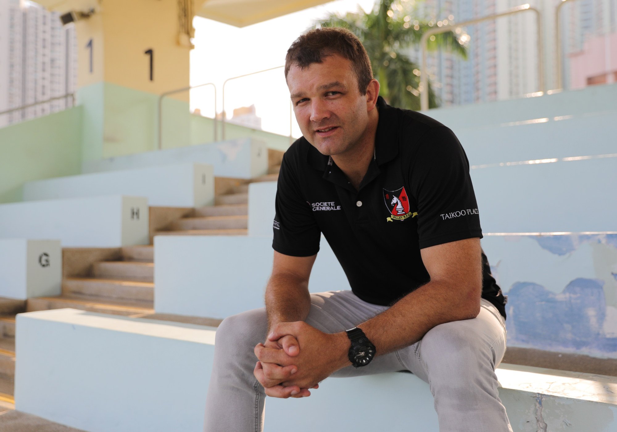 Former Hong Kong rugby captain Nick Hewson. Photo: May Tse