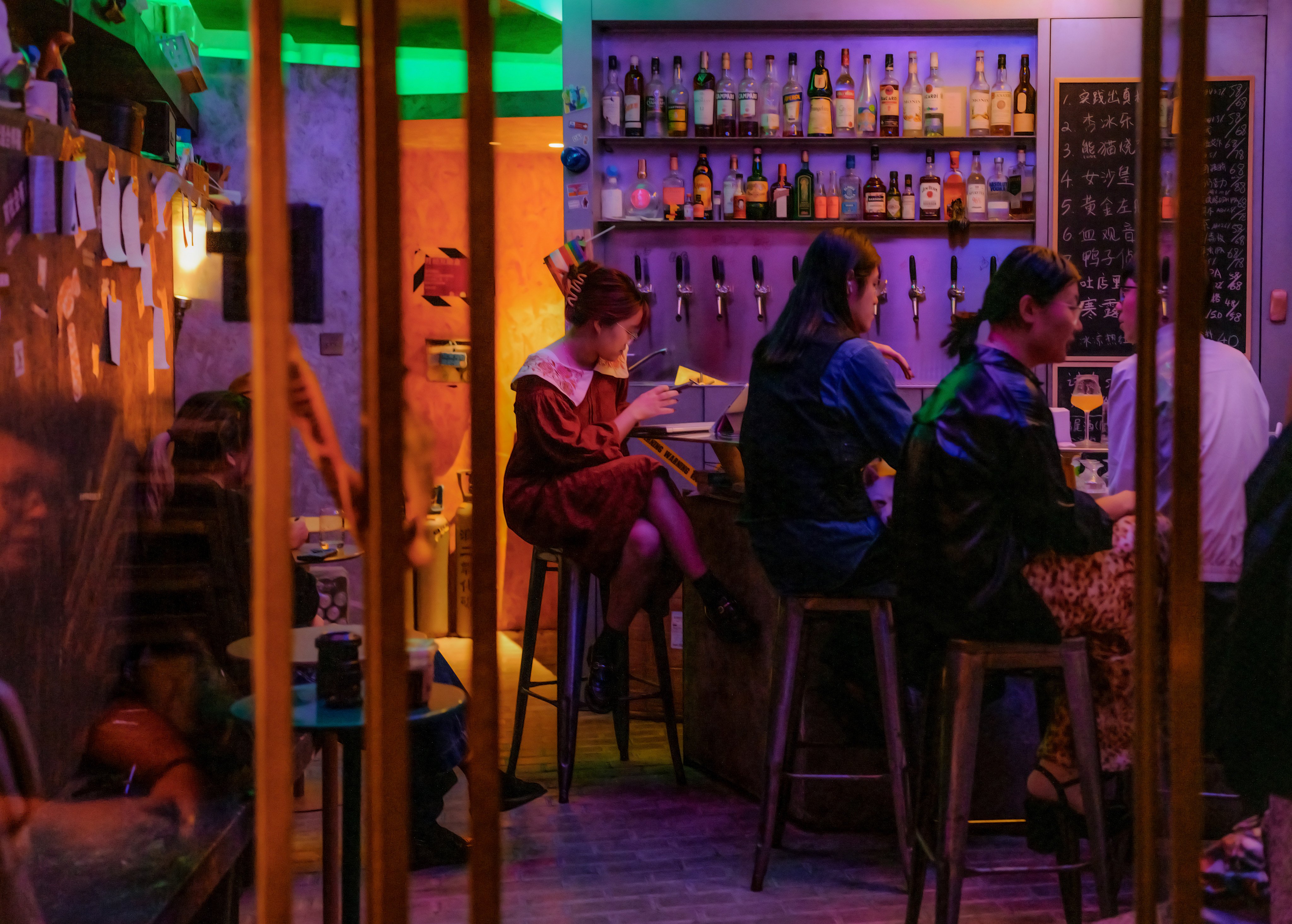 Bunker, the Shanghai bar that went viral in China this summer. Photo: Xiu Chunlei