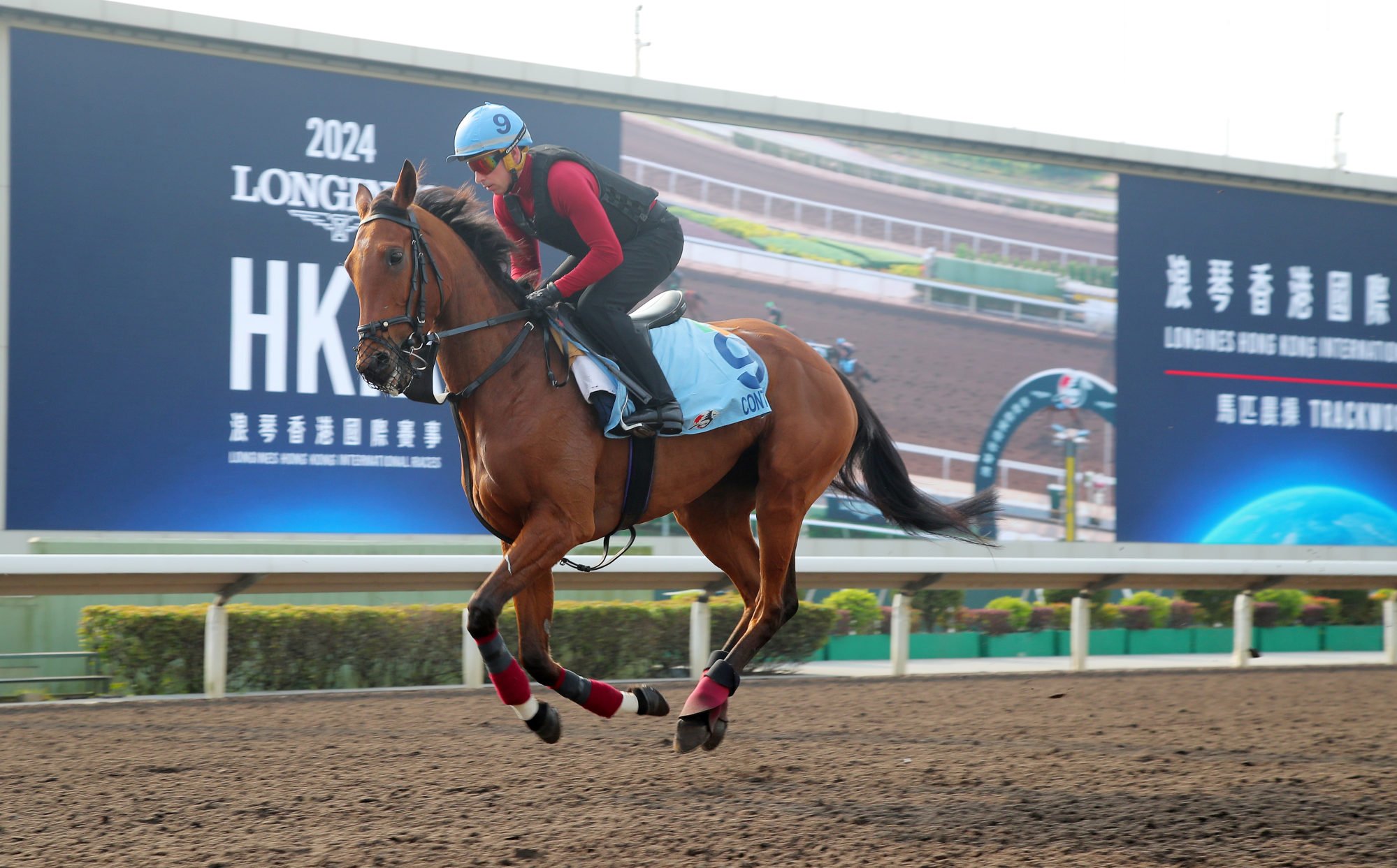 Content works on the Sha Tin all-weather track.