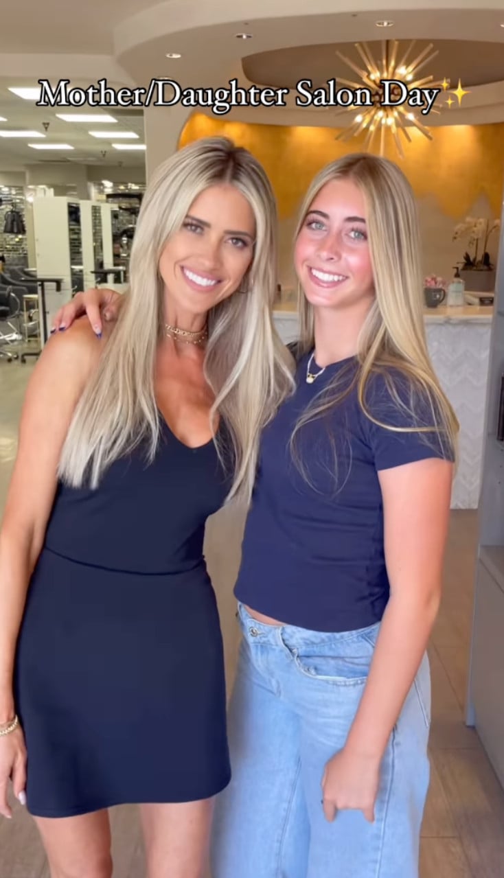 Christina Hall – who recently changed her surname back to Haack – celebrated Thanksgiving with her teen daughter, Taylor El Moussa. Photo: @thechristinahall/Instagram 