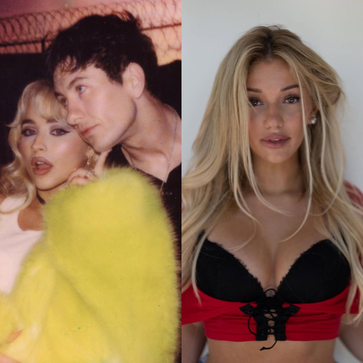 Who is Breckie Hill – and is she the reason Barry Keoghan and Sabrina Carpenter are “taking a break”? Photos: @sabrinacarpenter, @breckiehill/Instagram
