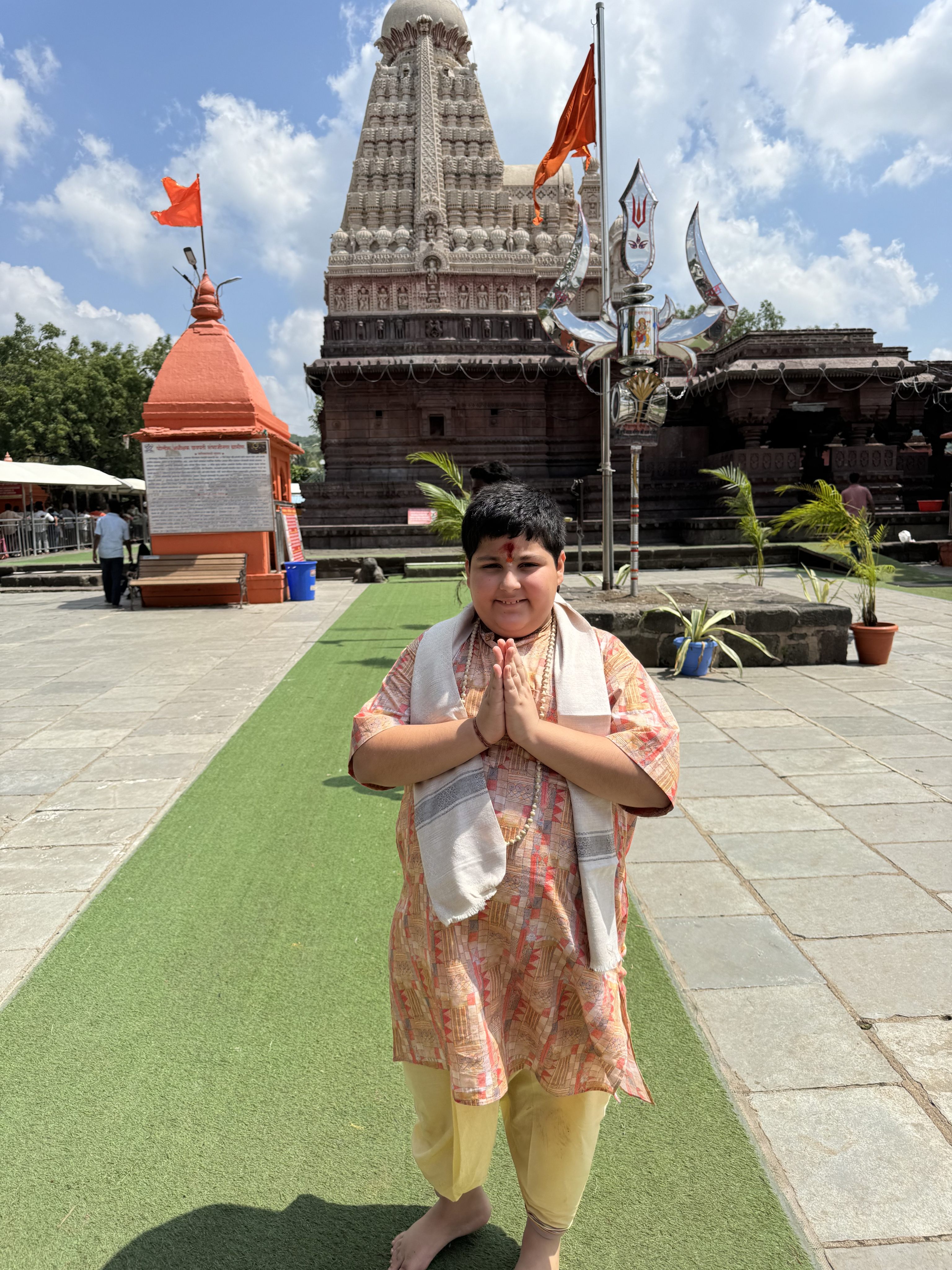 10-year-old “spiritual influencer” Abhinav Arora. Photo: Handout