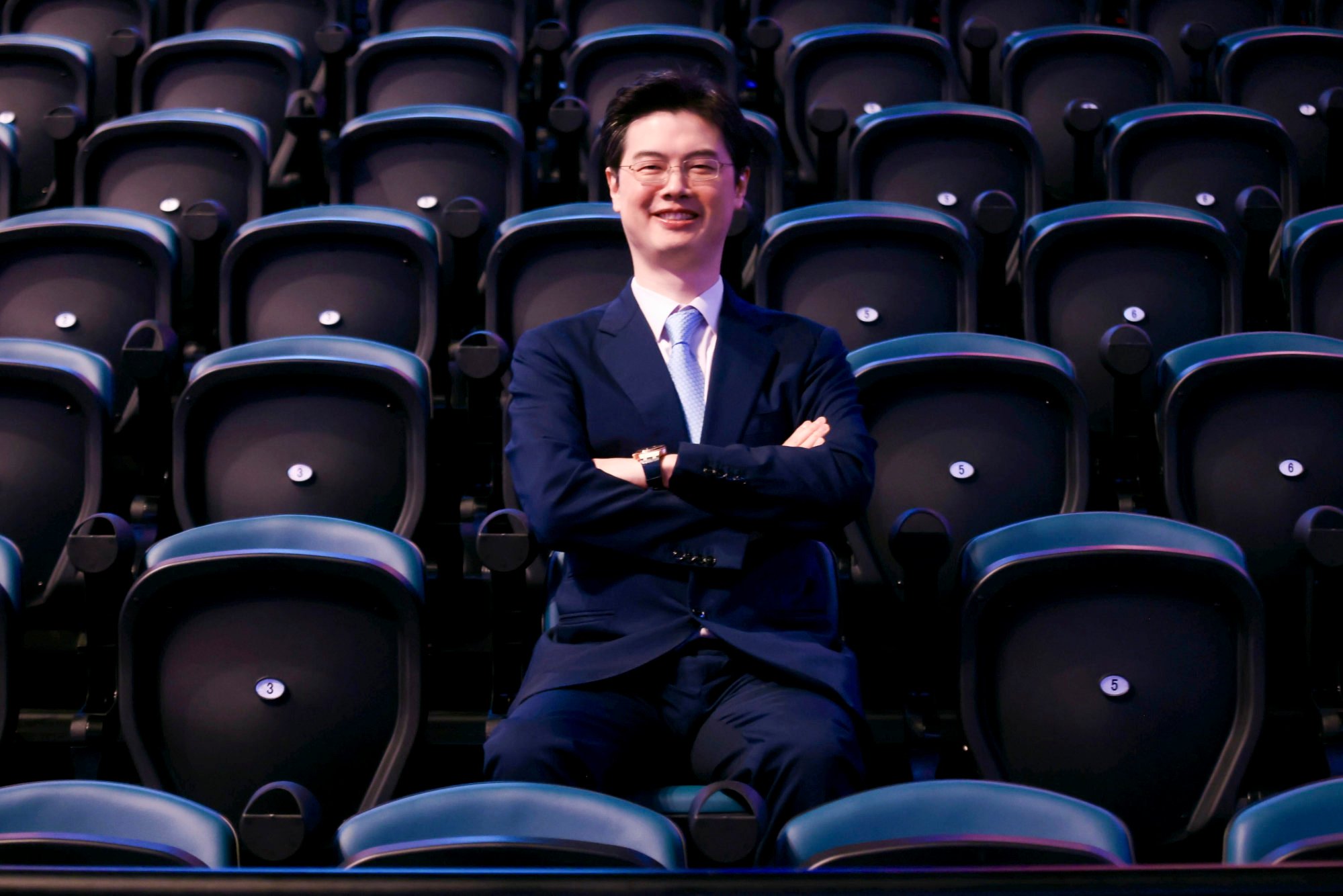 Sands China Limited’s CEO Grant Chum at The Venetian Arena in Macau on 6 December 2024. Photo: Jonathan Wong.