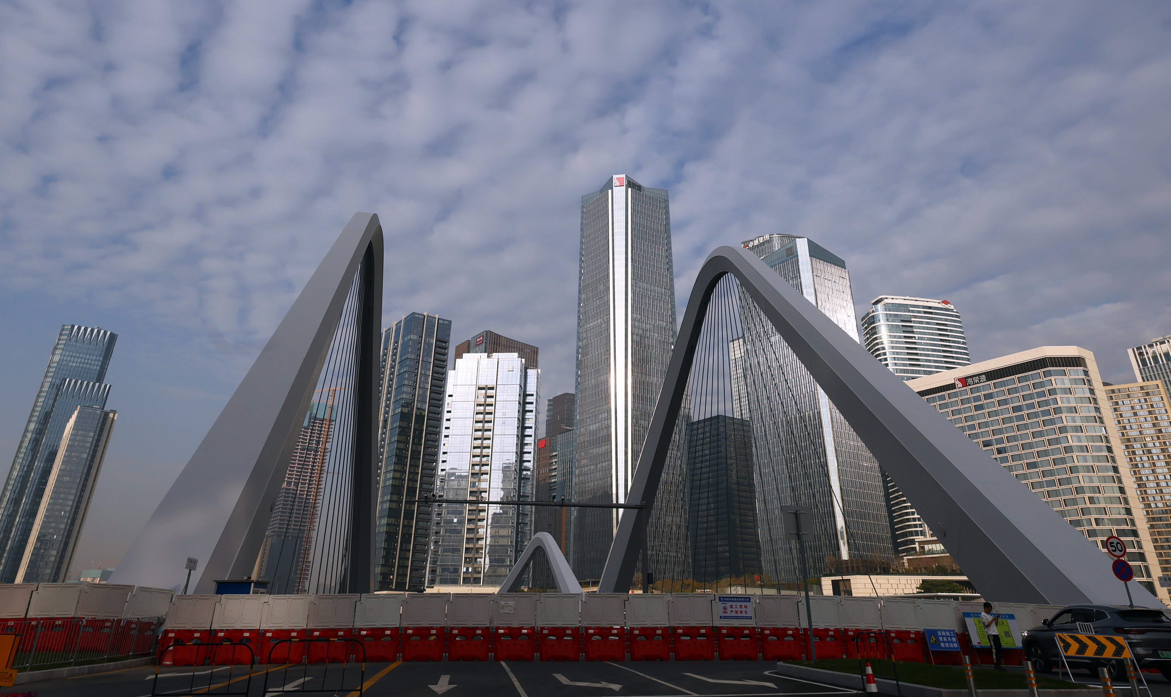 A view of the Qianhai Shenzhen-Hong Kong Modern Service Industry Cooperation Zone. Photo: Dickson Lee