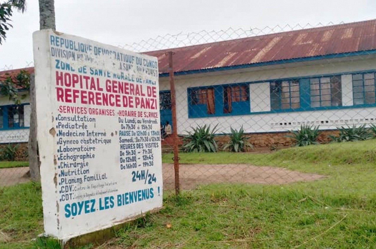 A hospital in the Panzi health zone in southwestern Congo. Photo: AP