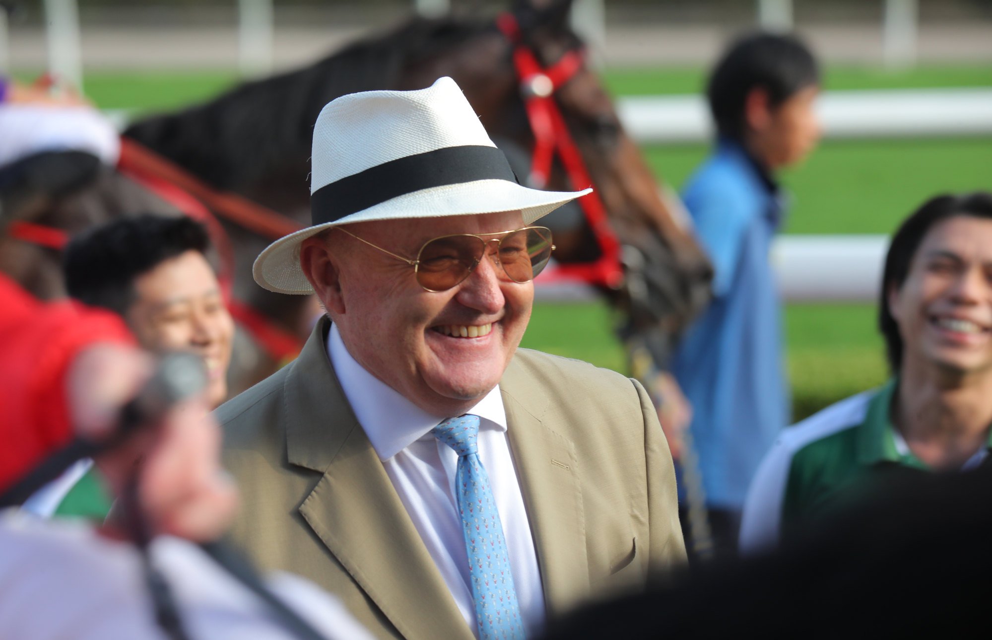 Ka Ying Rising’s trainer David Hayes.