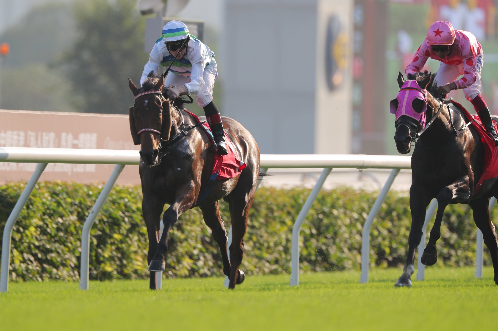 Voyage Bubble snares the recent Group Two Jockey Club Mile.